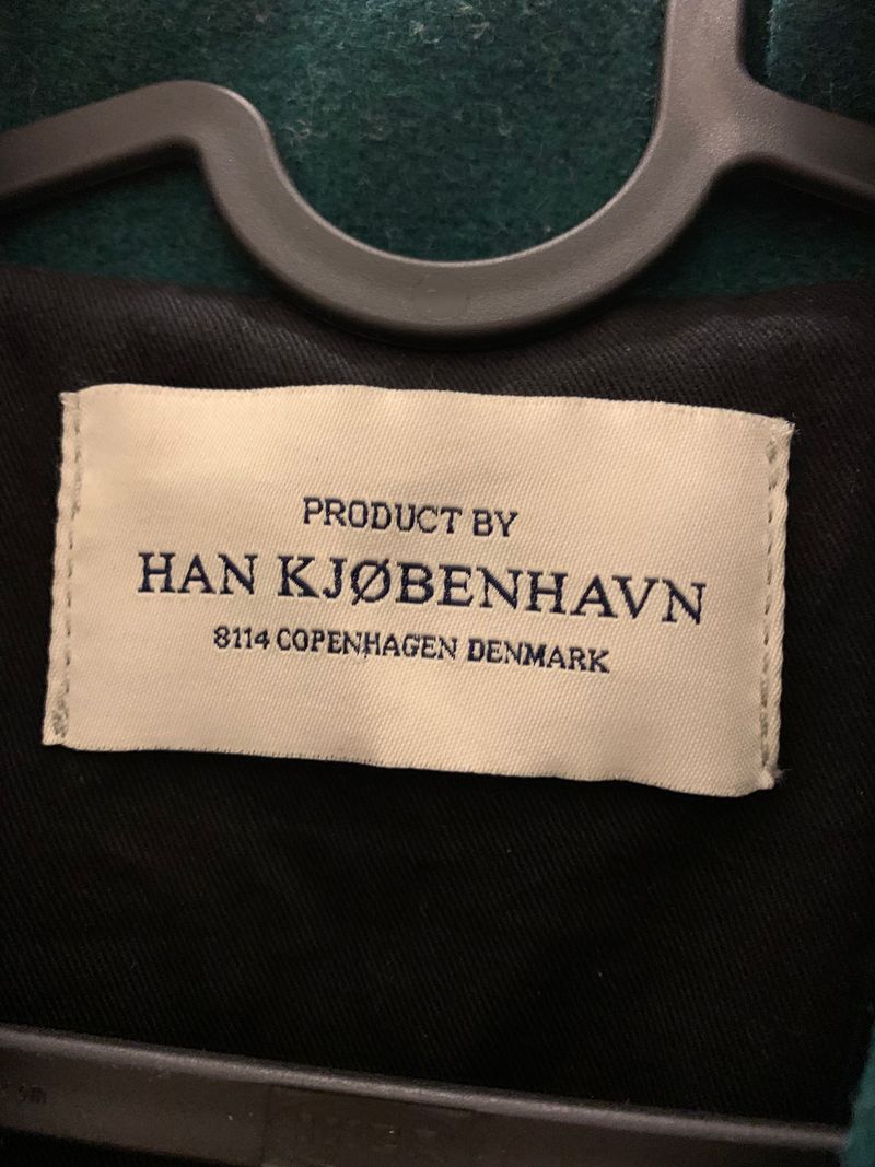 Han Kjøbenhavn Wool Jacket – Green, Size M, Normal Use