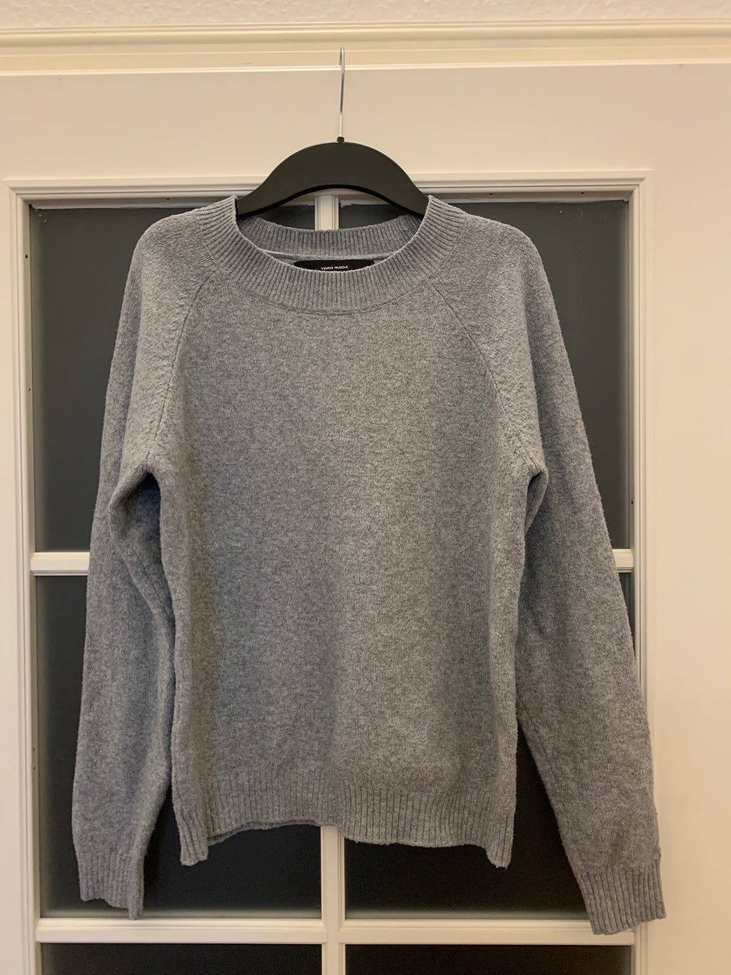 Vero Moda Crewneck Pullover – Grau, Gr. S, Sehr Gut