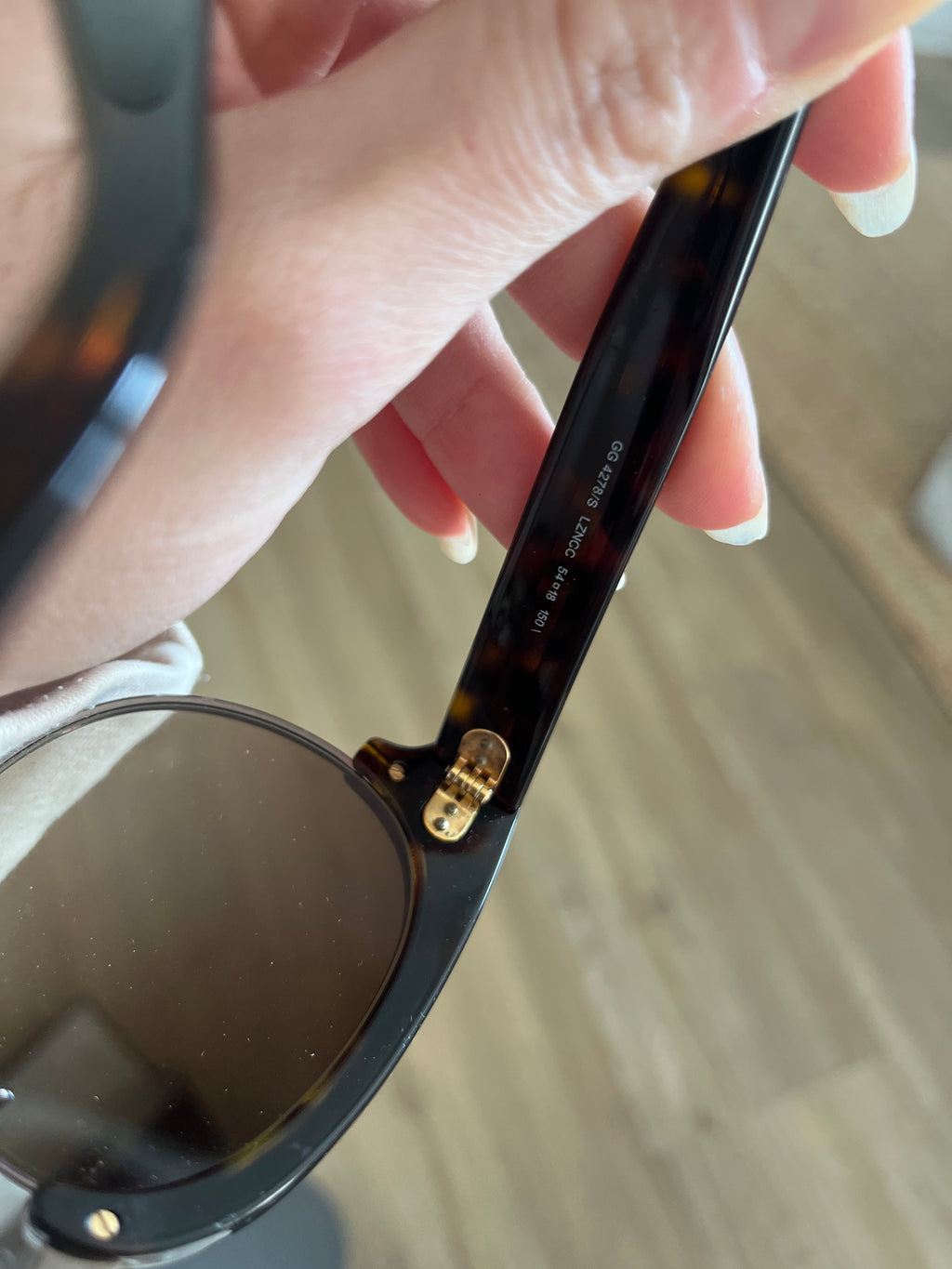 Gucci GG 2887/S Sonnenbrille Schwarz Standard – Guter Zustand mit Etui