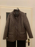 Charles Vögele Steppjacke Herren EU 46 Braun Nylon Sehr Gut