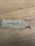 Leonardo Guizzetti Handle Connector/Mini Strap – Black Leather, Like New