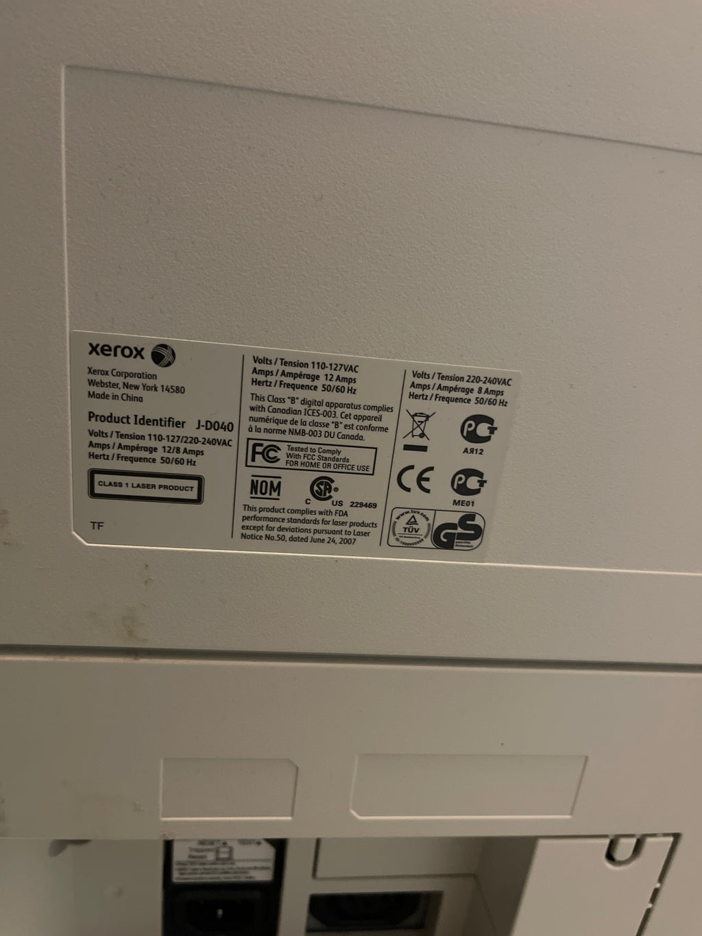 Xerox WorkCentre 7225 A3 Colour Laser MFP Print/Copy/Scan/Fax Very Good