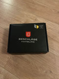 Wie neu: Quadrat Türgriff Set Chrom – Beschläge Hamburg – Innen BB