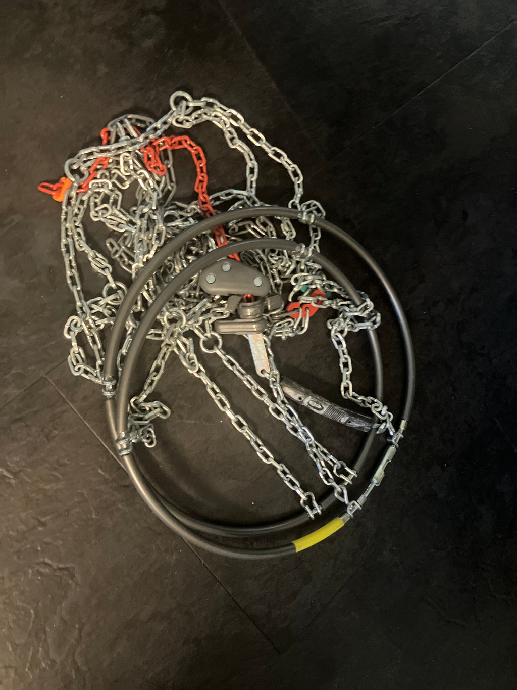 Lampa WX-9 9mm Snow Chains Silver GD02015 with Case Good Condition