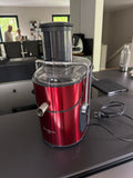 Moulinex JU650 Juice Extractor 1000W Red/Black XXL Feed Tube Good Condition