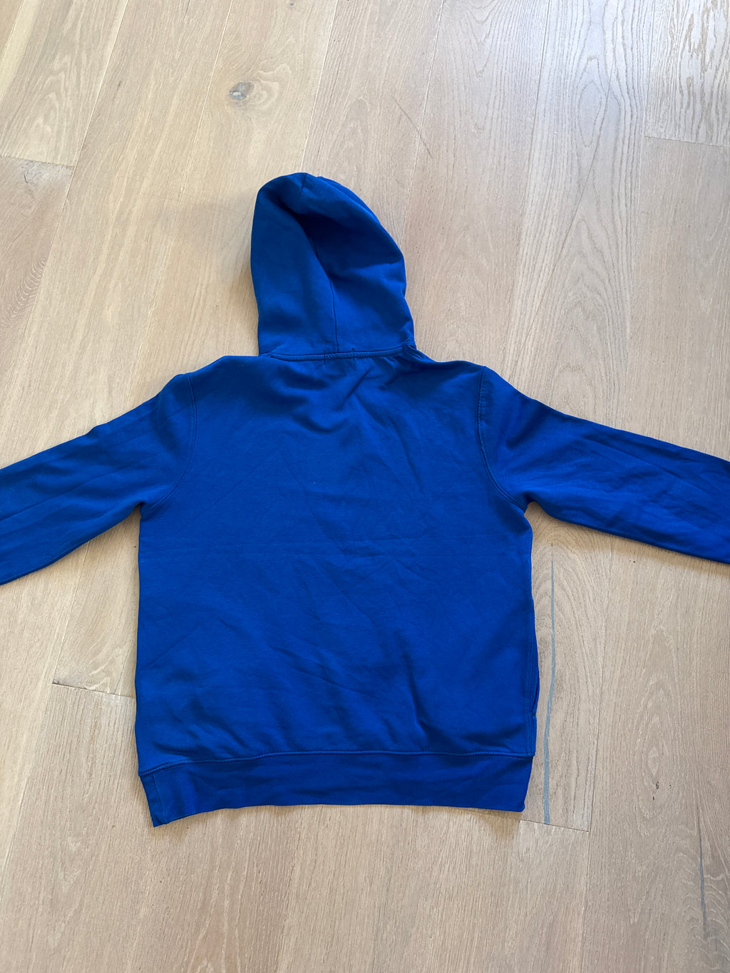Polo Ralph Lauren Polo Bear Hoodie Blue Size M Used Bear Print Faded