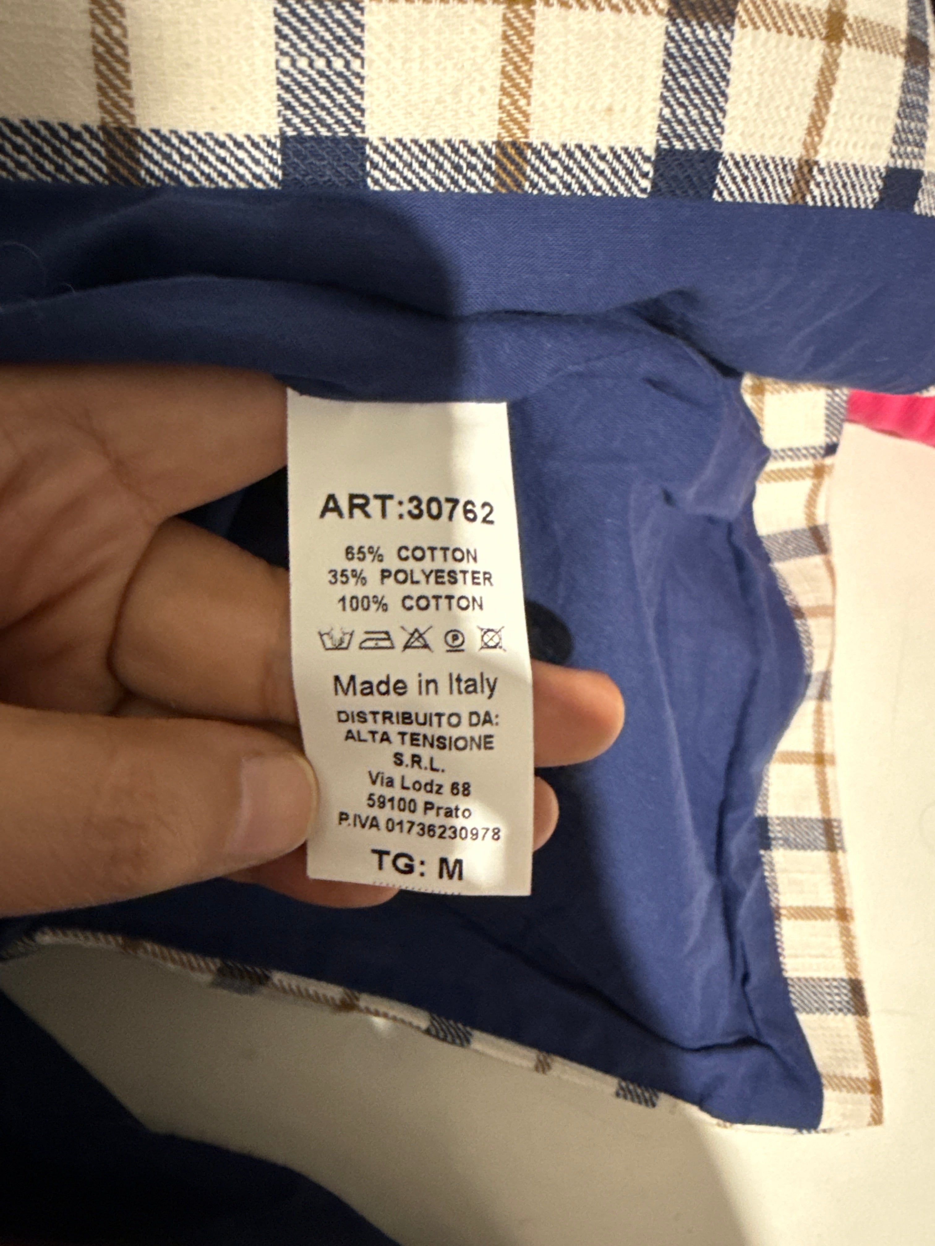 Tensione In Blazer Beige Kariert, Größe M, sehr guter Zustand