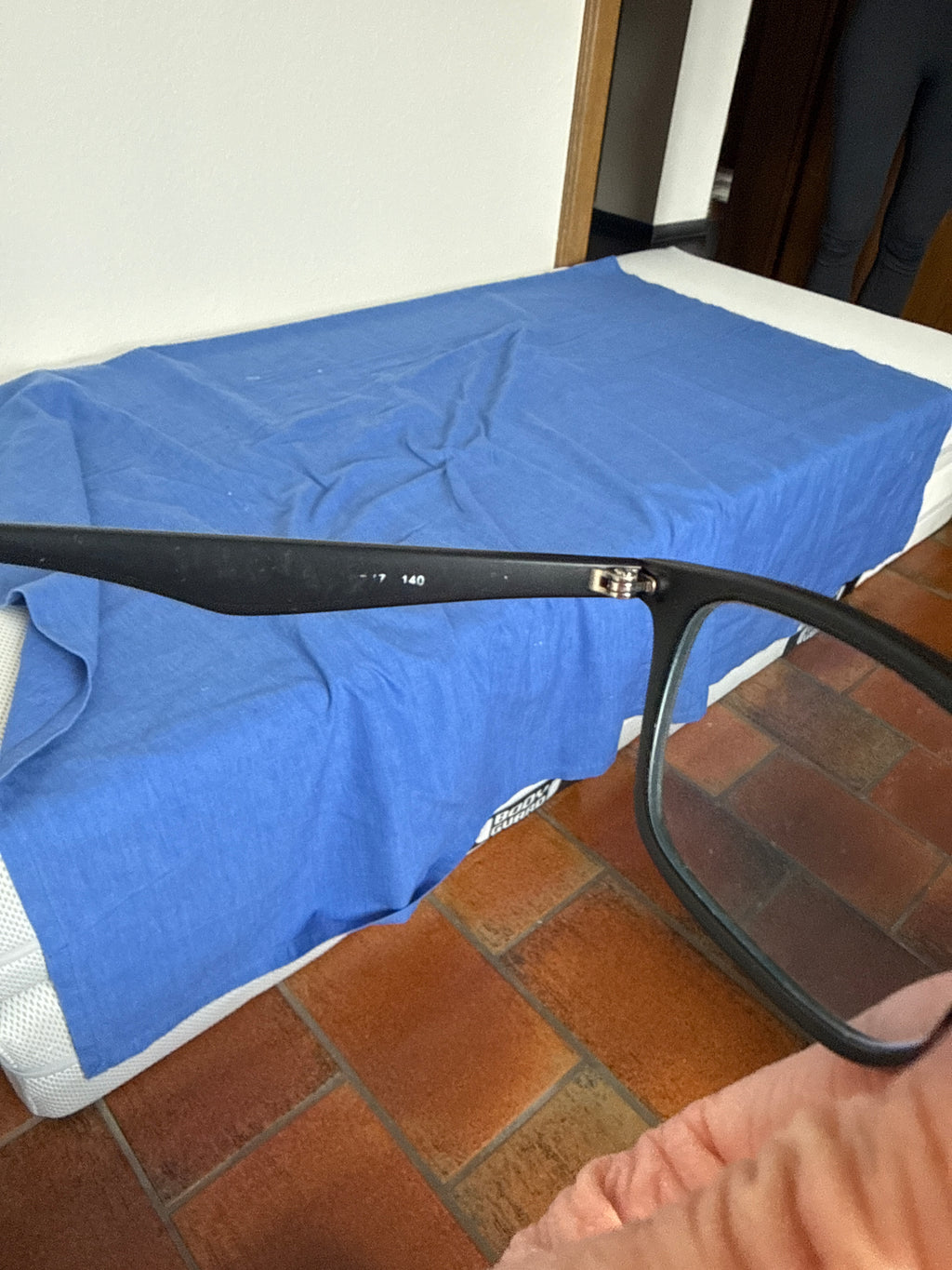 Ray-Ban RB5362 Schwarz Acetat Brillenfassung 53-17-140 Wie Neu