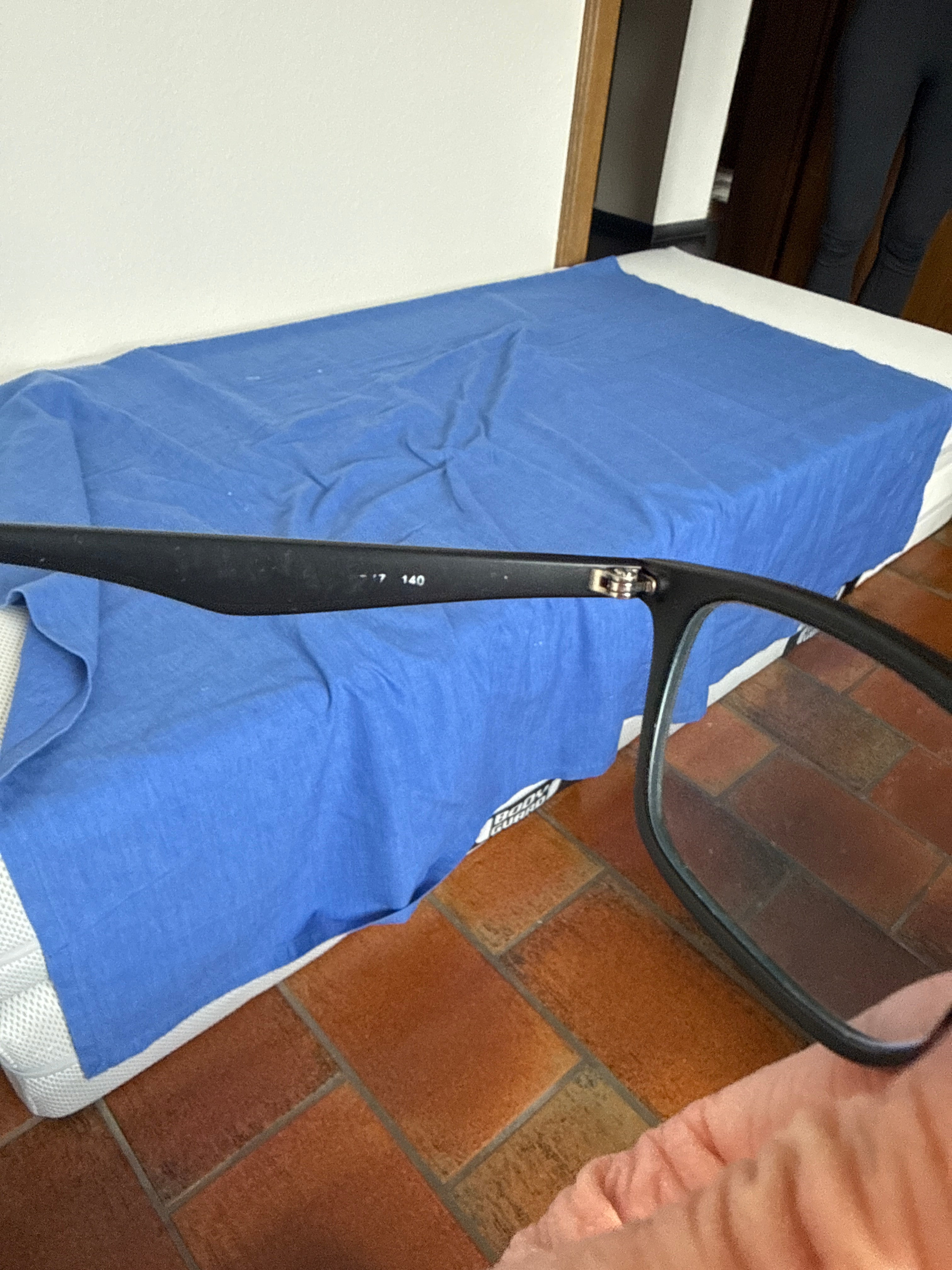Ray-Ban RB5362 Schwarz Acetat Brillenfassung 53-17-140 Wie Neu