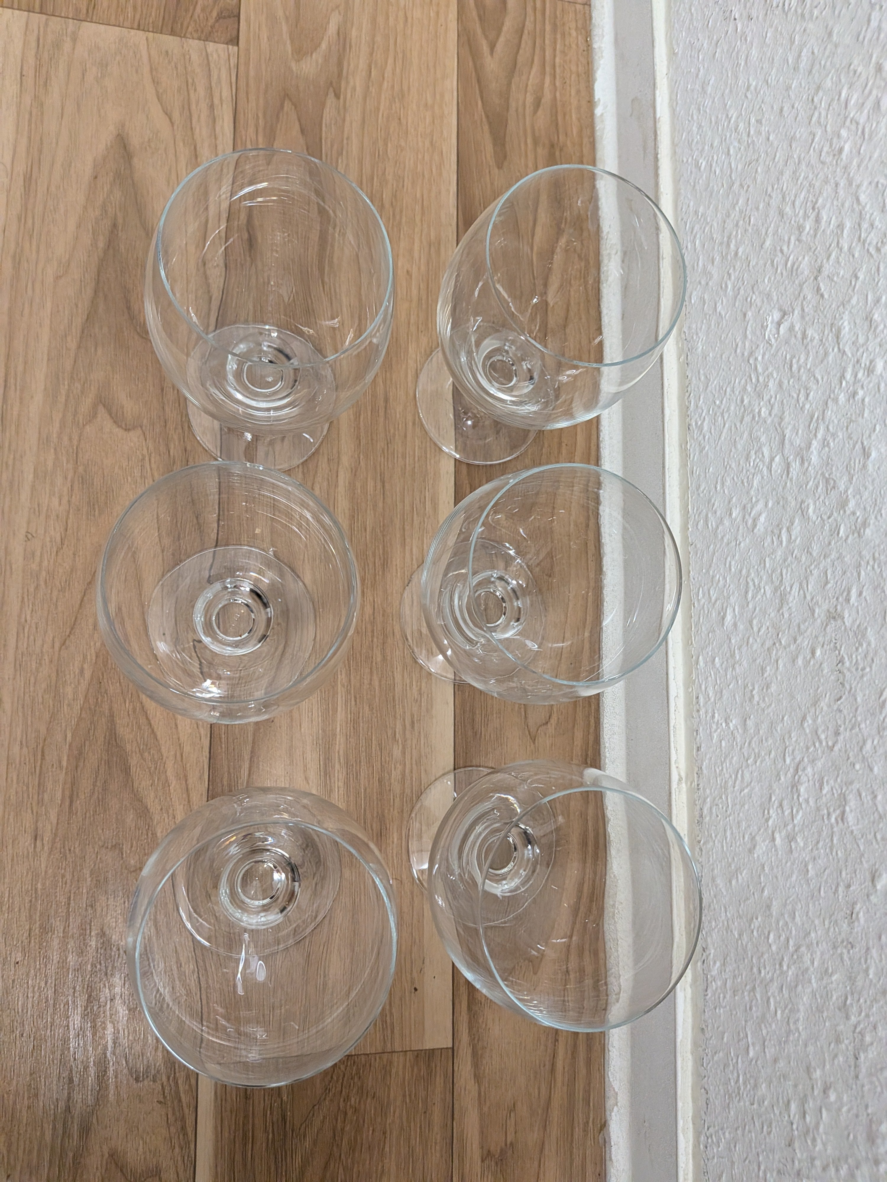 6 Libbey Embassy Royale Kelche 16,25 oz Klar – Sehr guter Zustand