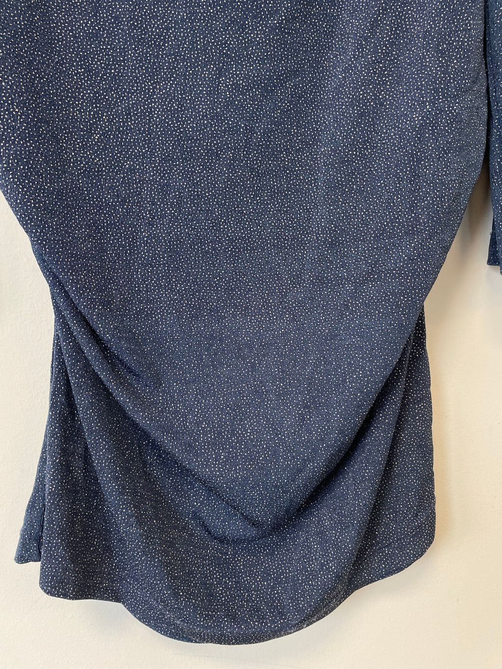Ane Mone Kleid Navy Glitter, Größe M, Wie Neu