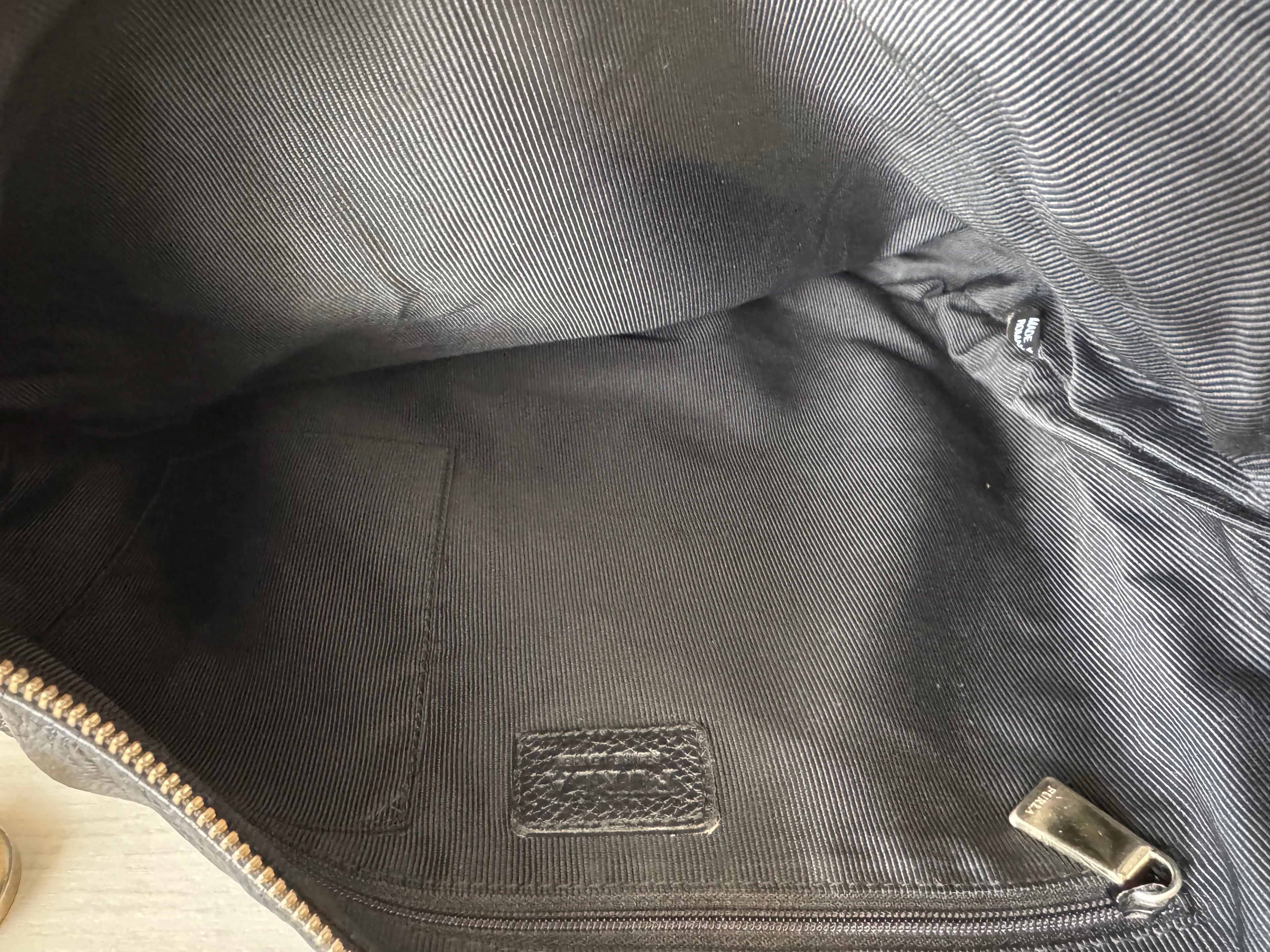 Furla Raffaella Leder Hobo Bag – Schwarz, Medium, sehr guter Zustand