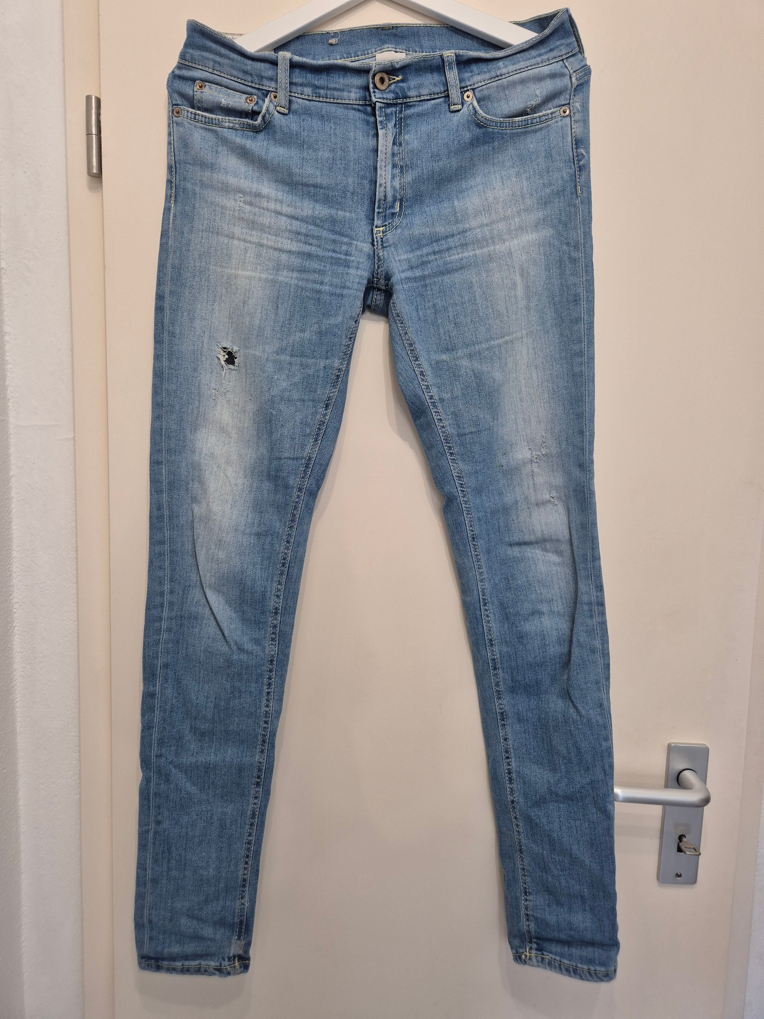 Dondup Jeans – Modell ETXMQ, W31, Blau, Gebrauchszustand