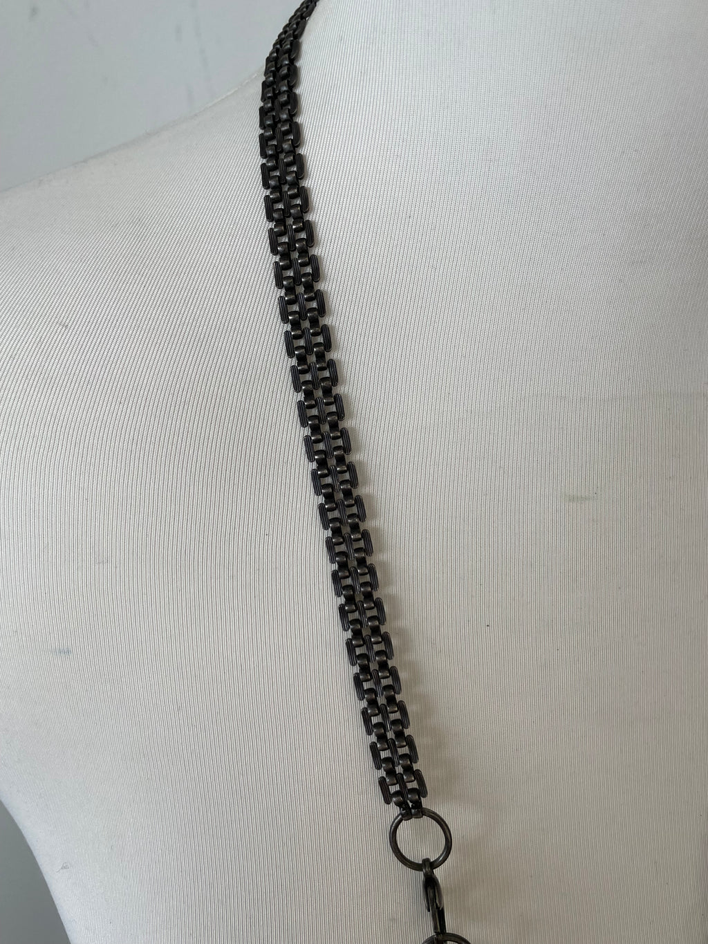 Konplott Certified Collection Statementkette Schwarz 46cm Sehr Gut