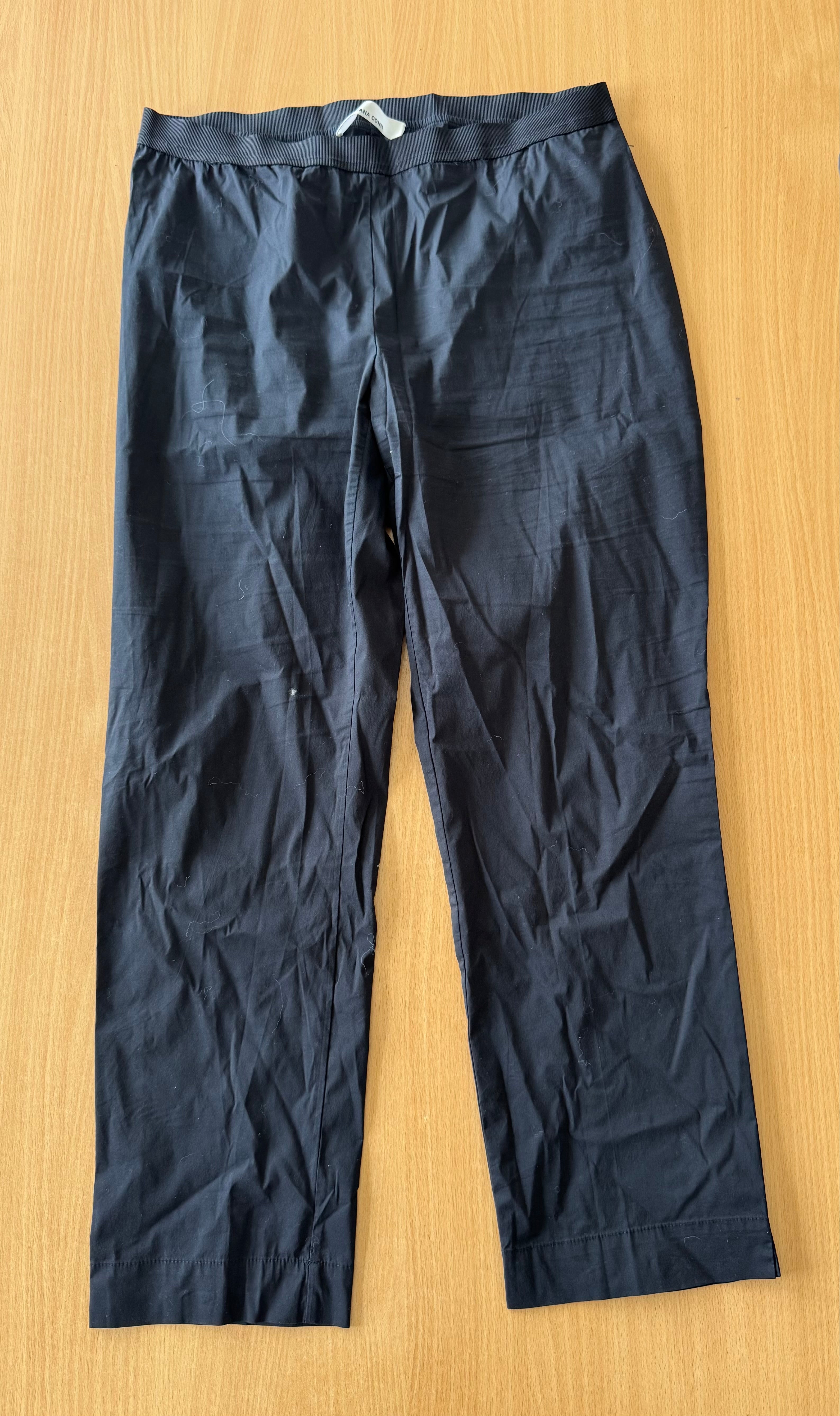 Liviana Conti CNTK37 Women’s Trousers – Black, Cotton Blend, Normal Use