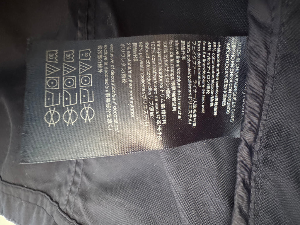 Tommy Hilfiger Tucker Sherpa Lined Winter Jacket, Blue, Size L, New