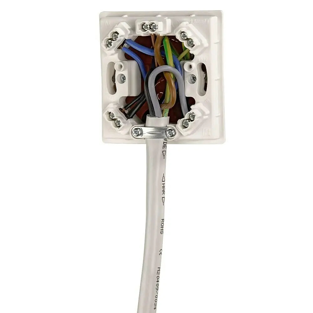 Wie Neu! Xavax Elektroherd Anschlusskabel 1,5m | 5×2,5mm² | 400V | Weiß