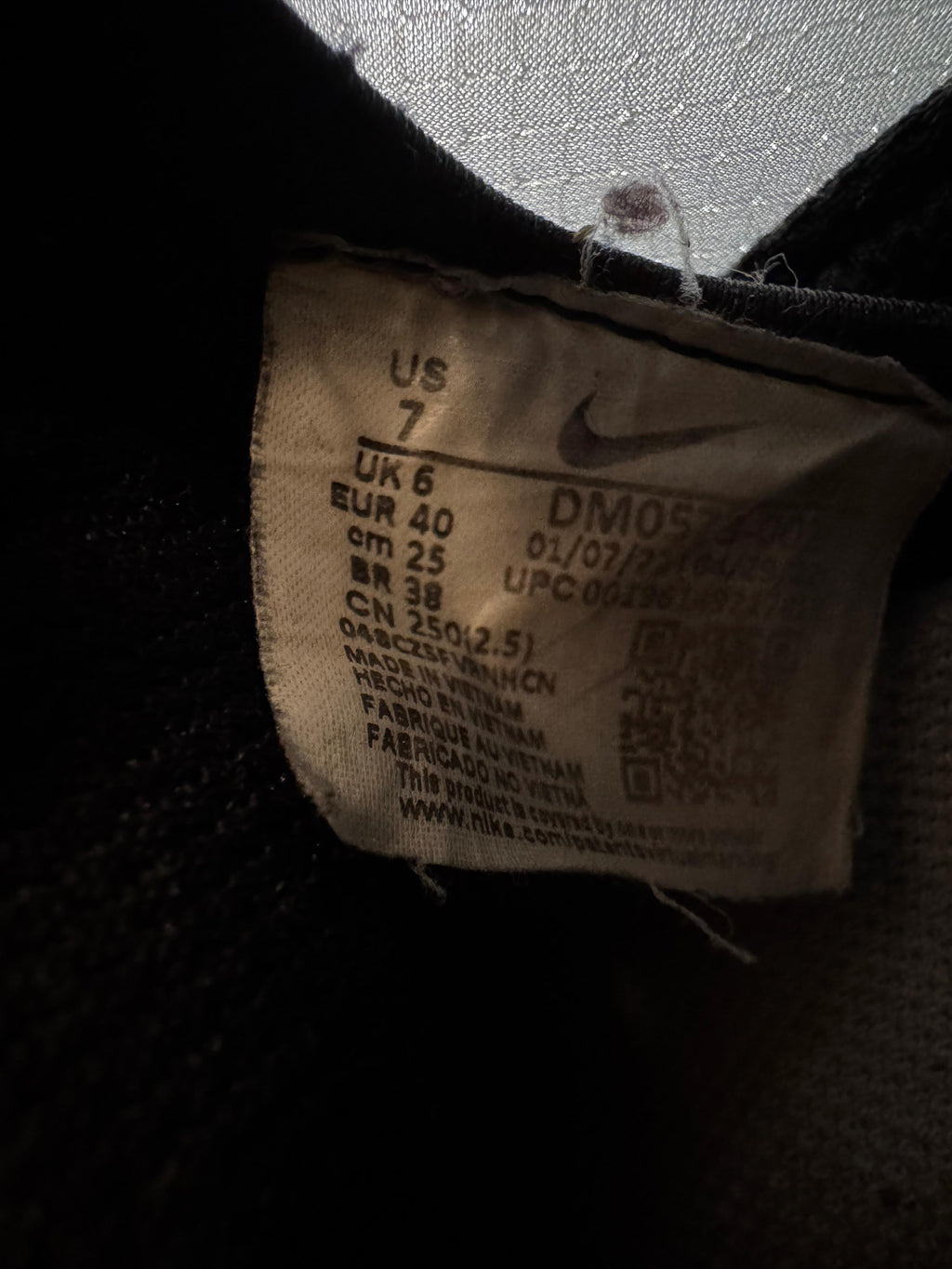 Nike Air Force 1 React – 43 EU / US 9.5 – Black/White – Good Condition