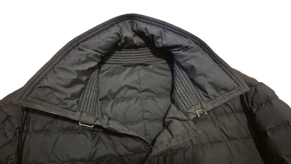 Ermanno Scervino Daunenmantel Herren 52 | Winterjacke | Schwarz | Gut