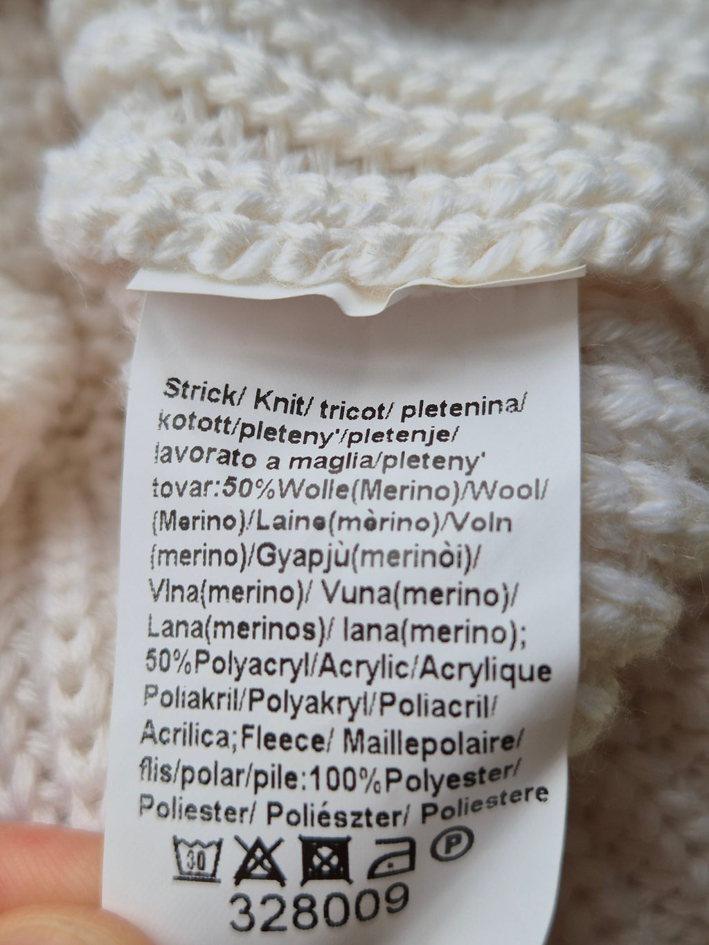 Eisbär Chantal Lux Crystal Beanie – Weiß, Swarovski, Fellbommel, Sehr gut