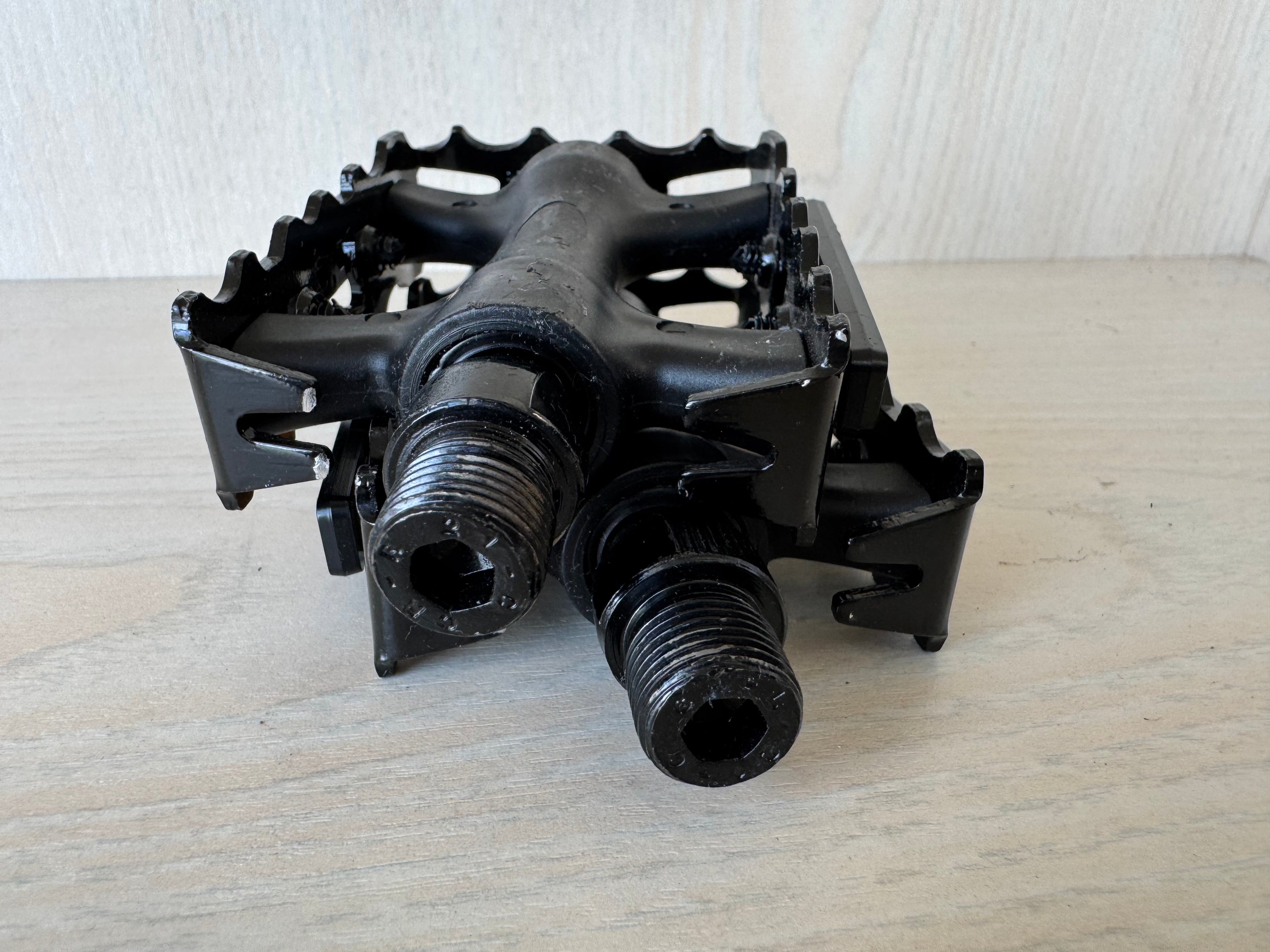 MKS Sylvan Track Pedals, Black, Normal Use, One Pedal Bent