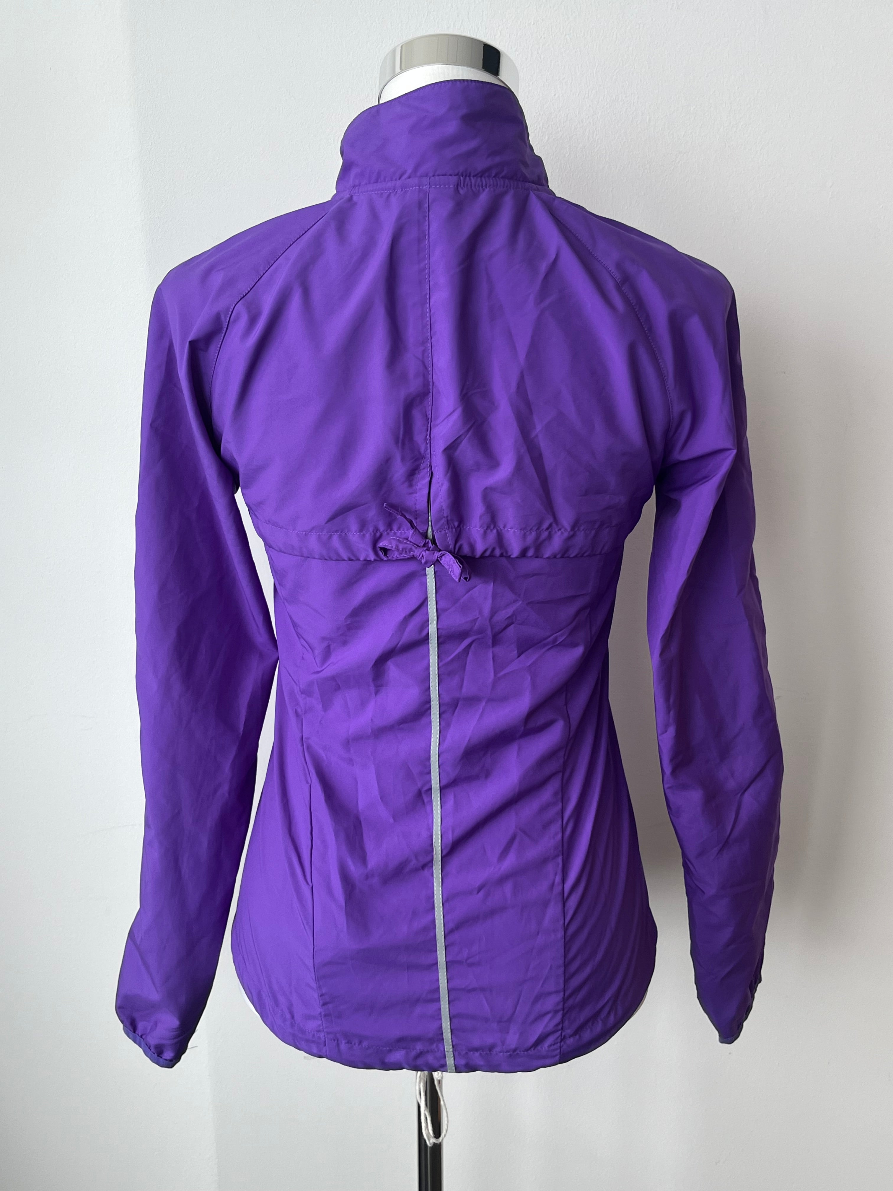 Nike Damen Laufjacke XS lila reflektierend, sehr guter Zustand
