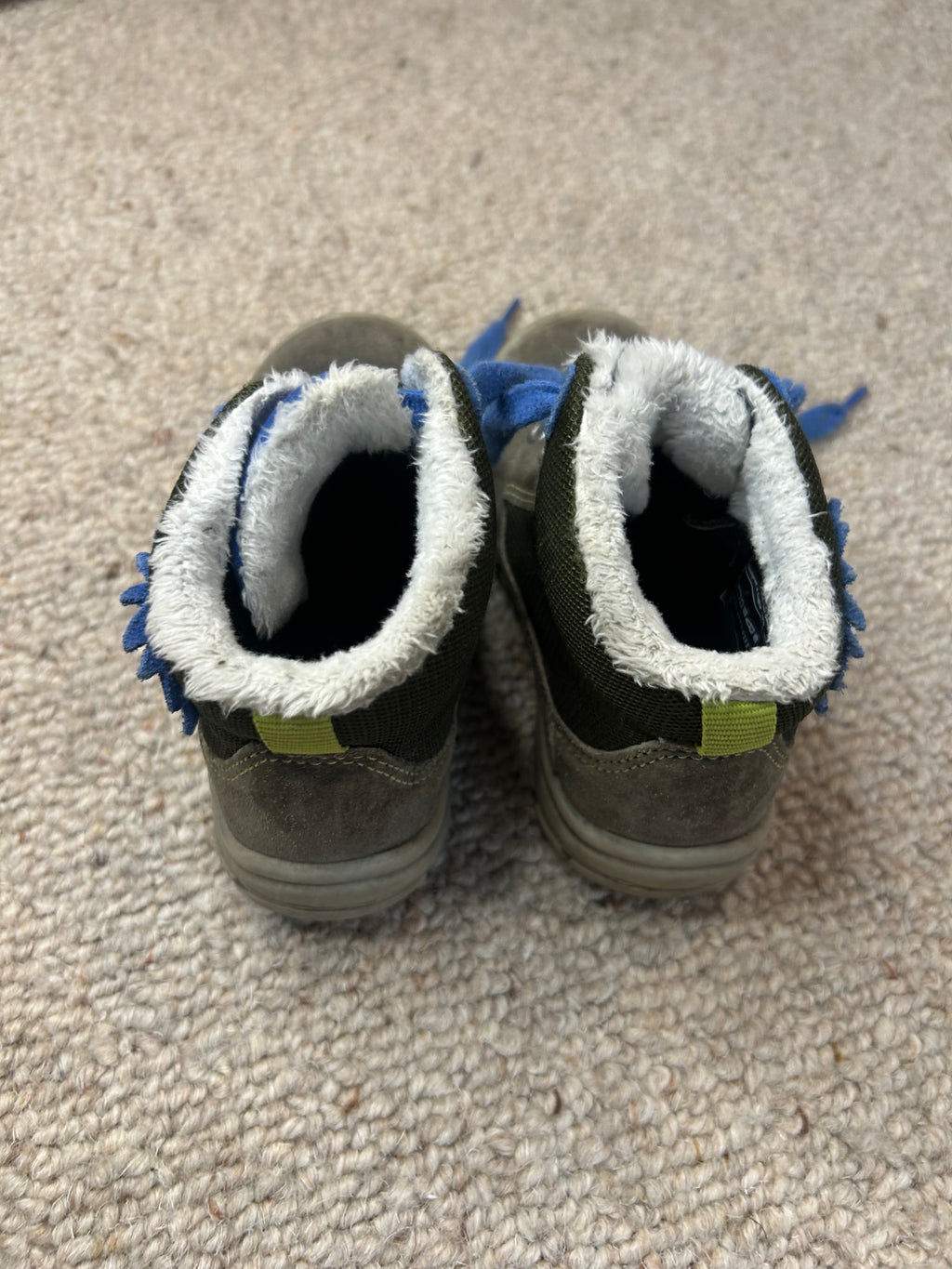 Richter Charly 2 Winterstiefel – Grau/Blau, Gr. 23, guter Zustand
