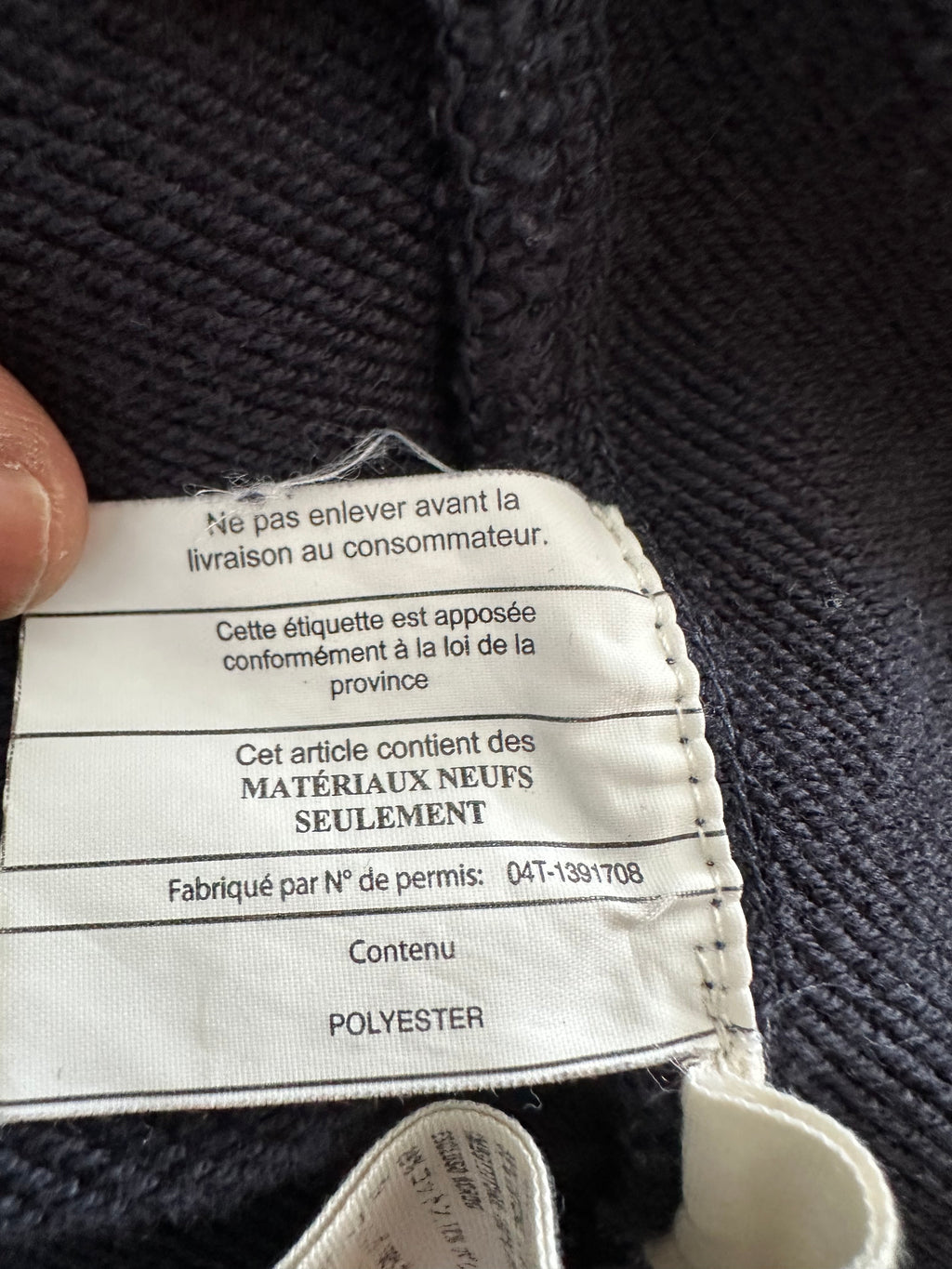 Abercrombie & Fitch Navy Button-Up Hoodie Jacke L MUSCLE, guter Zustand