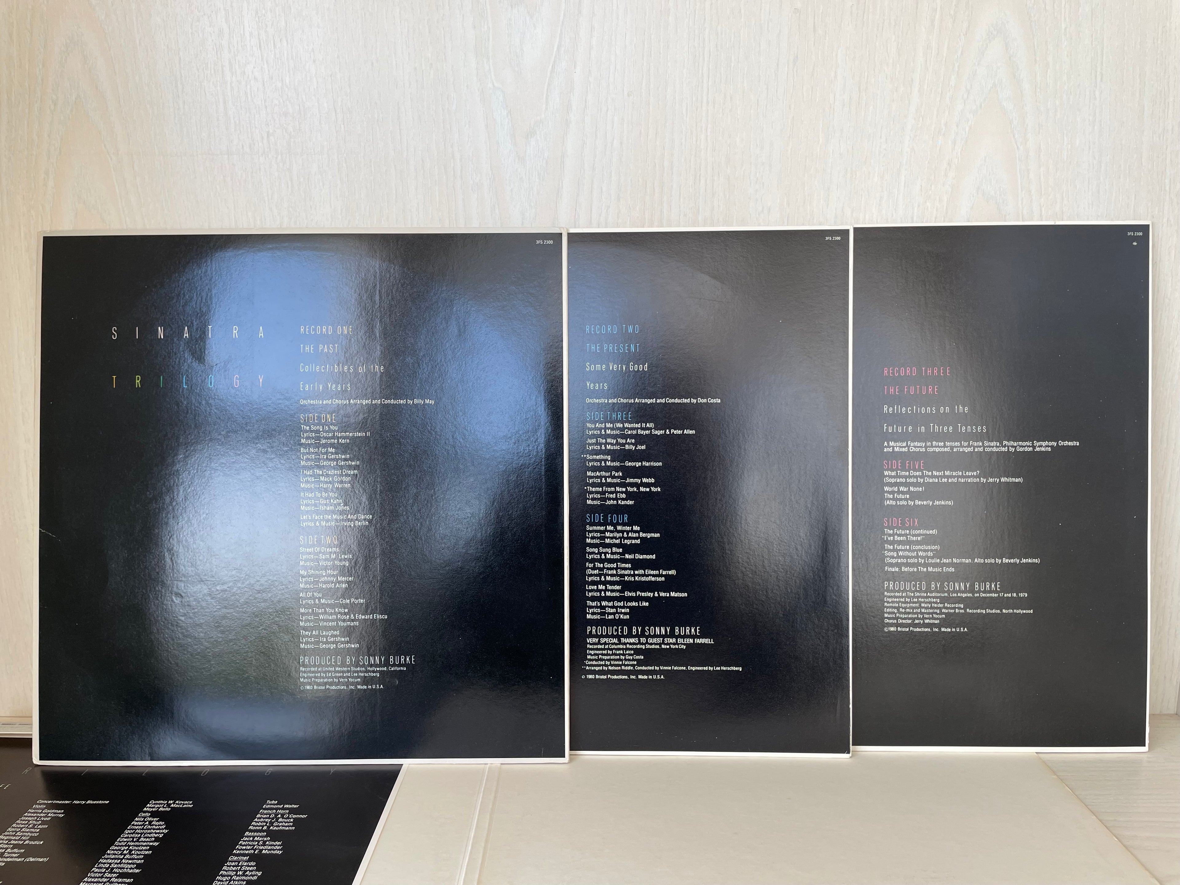 Frank Sinatra – Trilogy: Past, Present & Future – 3-LP Box Set, VG, Reprise