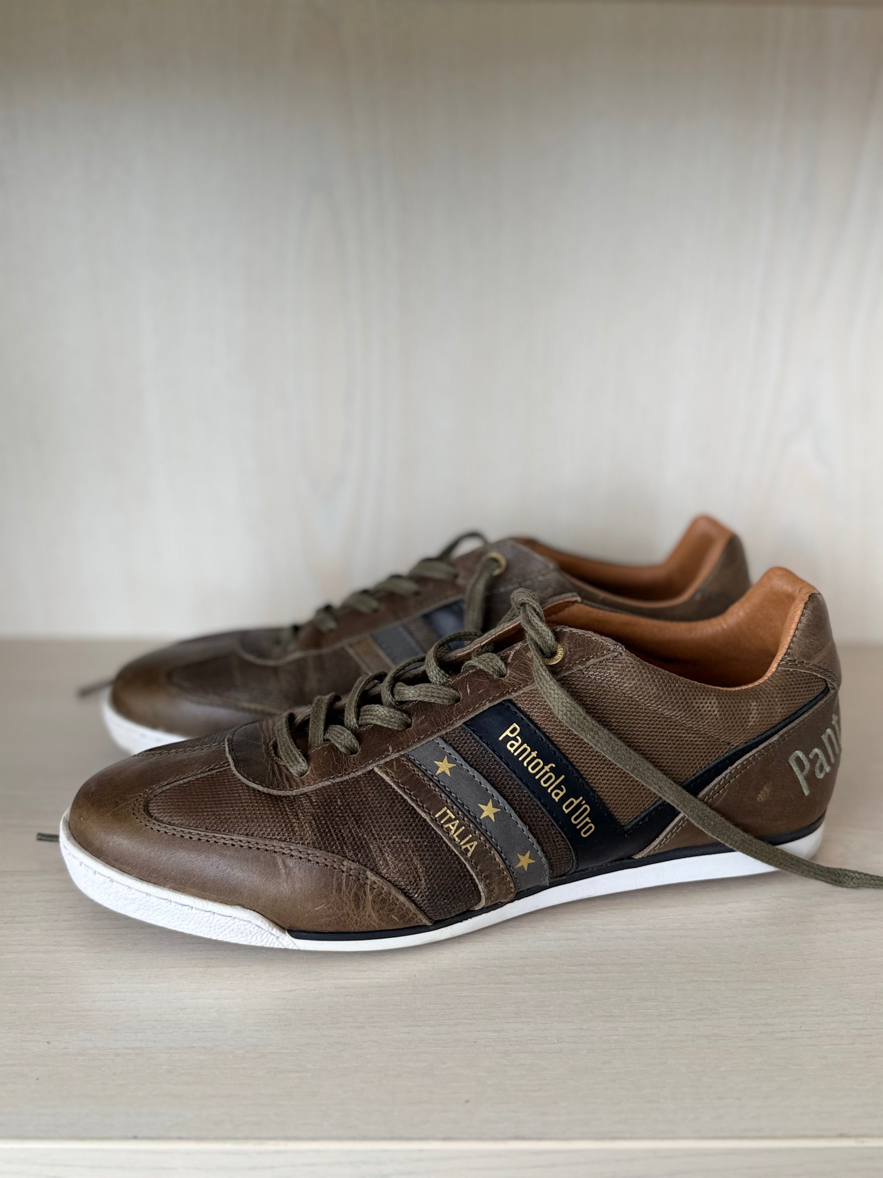 Pantofola d’Oro Imola Sneakers – Brown, EU 44, Very Good Condition