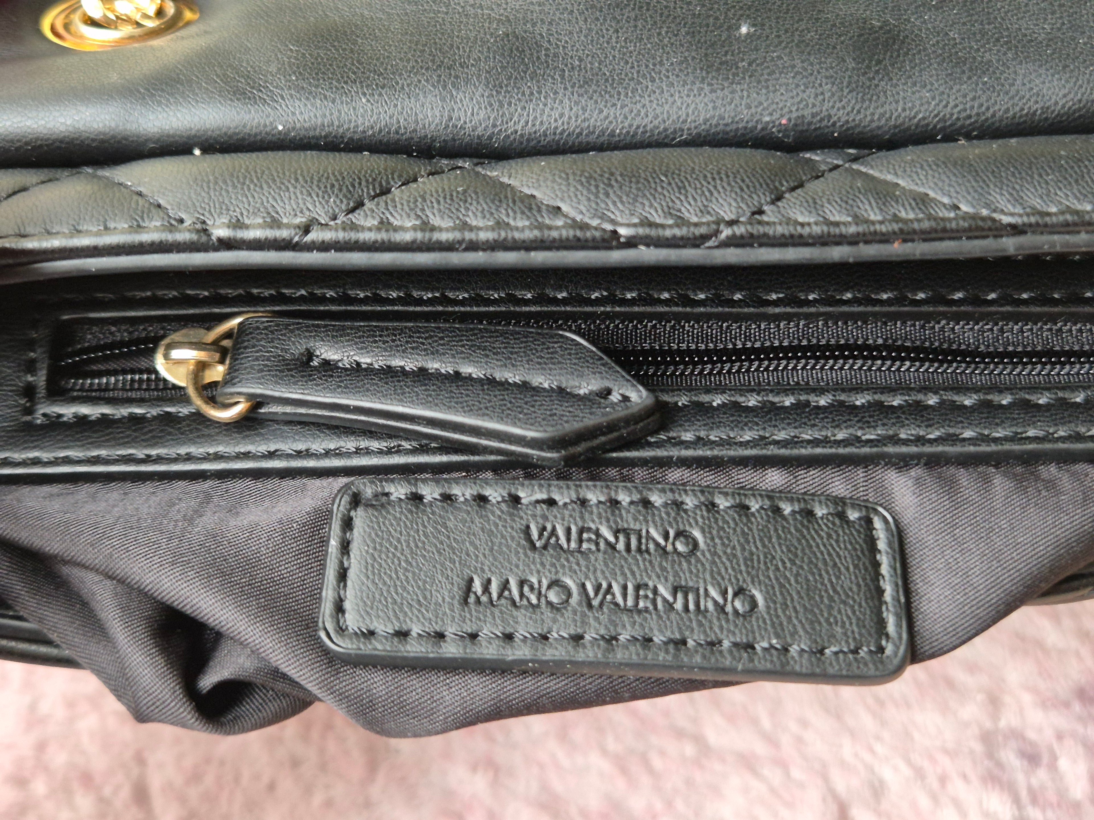 Valentino Bags „Ocarina Mini“ Schultertasche, schwarz, wie neu, 20x14x8 cm