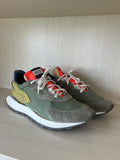 RUN OF Model X Sneakers – Grün/Orange, EU 46, Guter Zustand