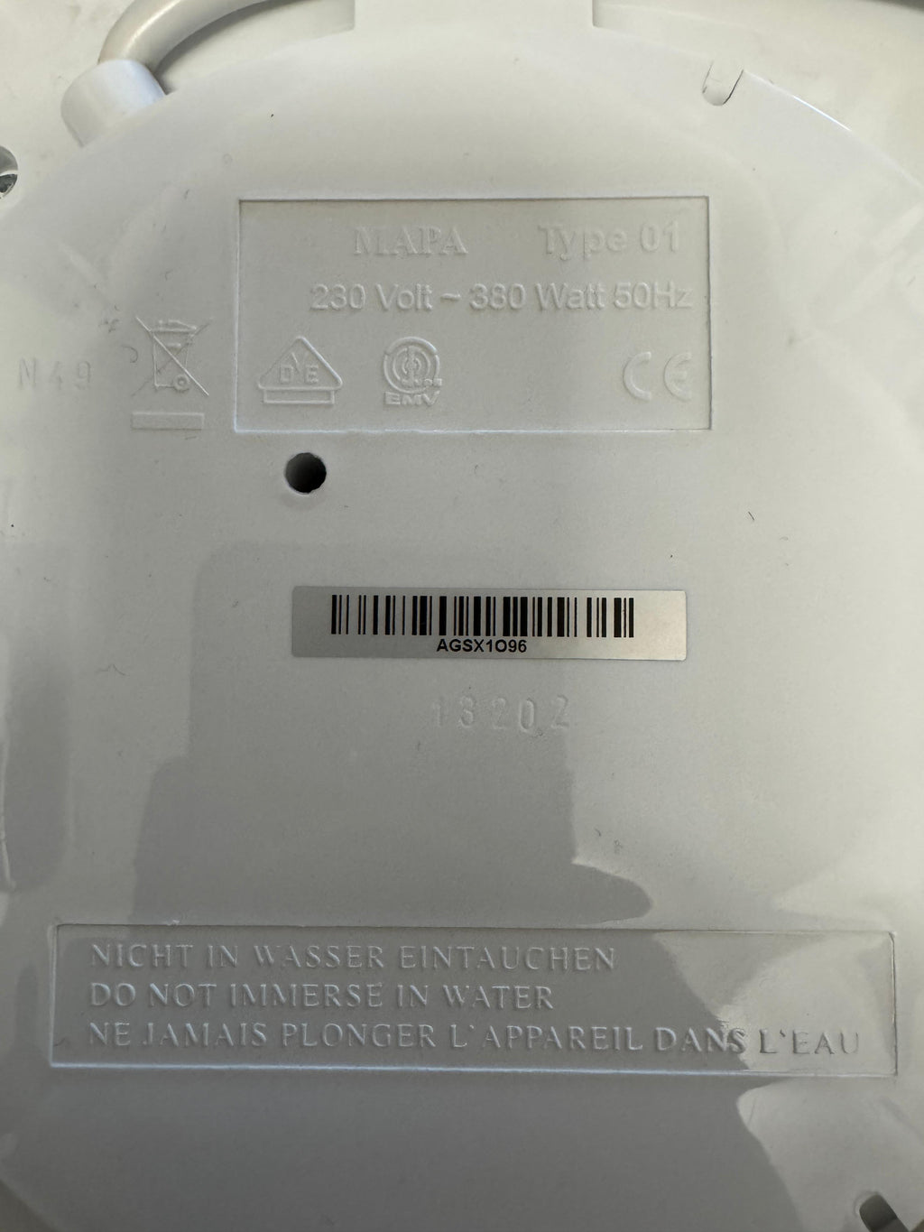 NUK Vapo 2-in-1 Dampfsterilisator, Medium, Weiß/Blau, sehr guter Zustand