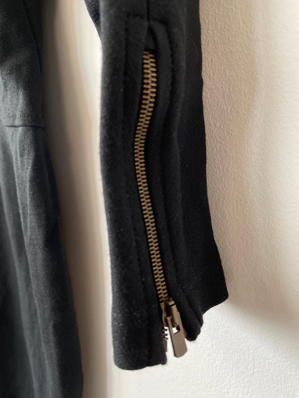 Stella McCartney Tailored Midi Dress Black Size 36 Compact Knit Very Good