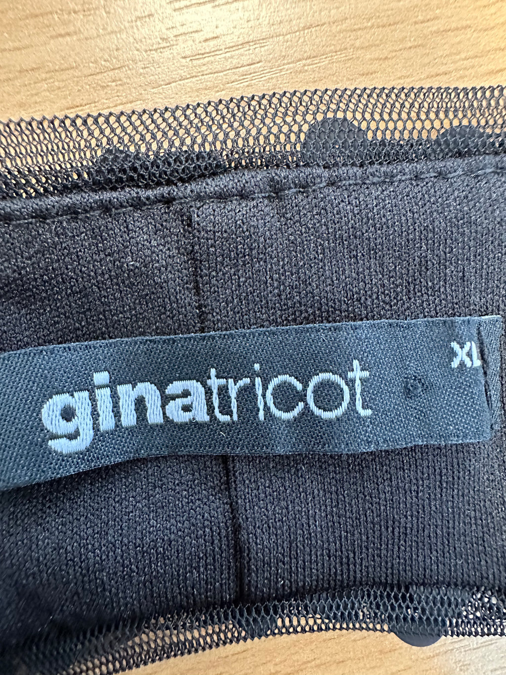Gina Tricot Paillettenkleid – Schwarz, XL, Wie Neu