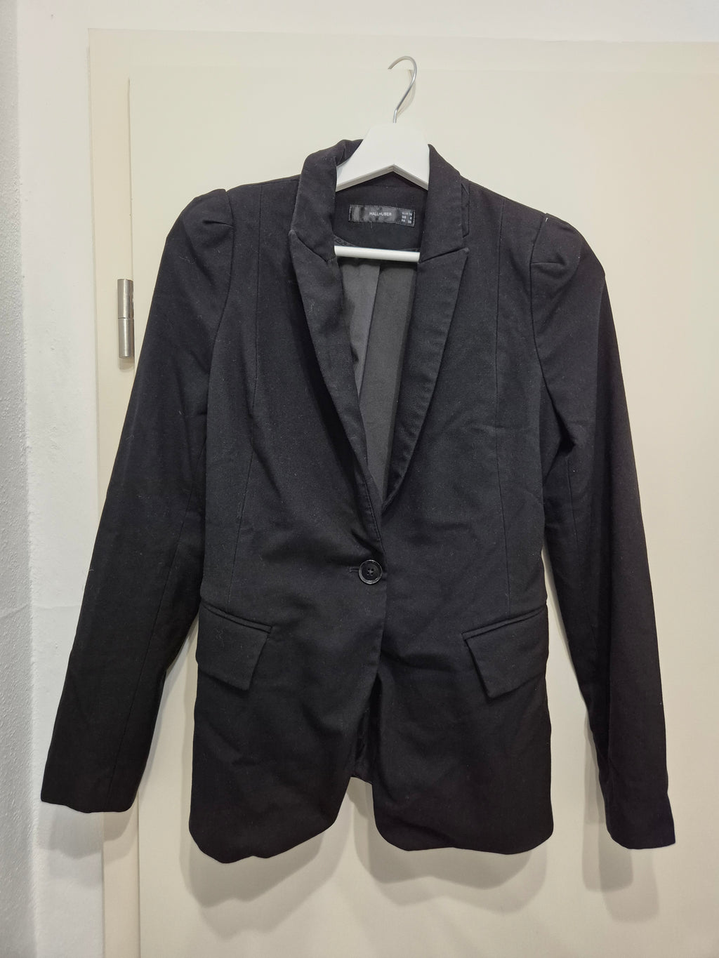 Hallhuber Blazer – Schwarz, Gr. 36, guter Zustand