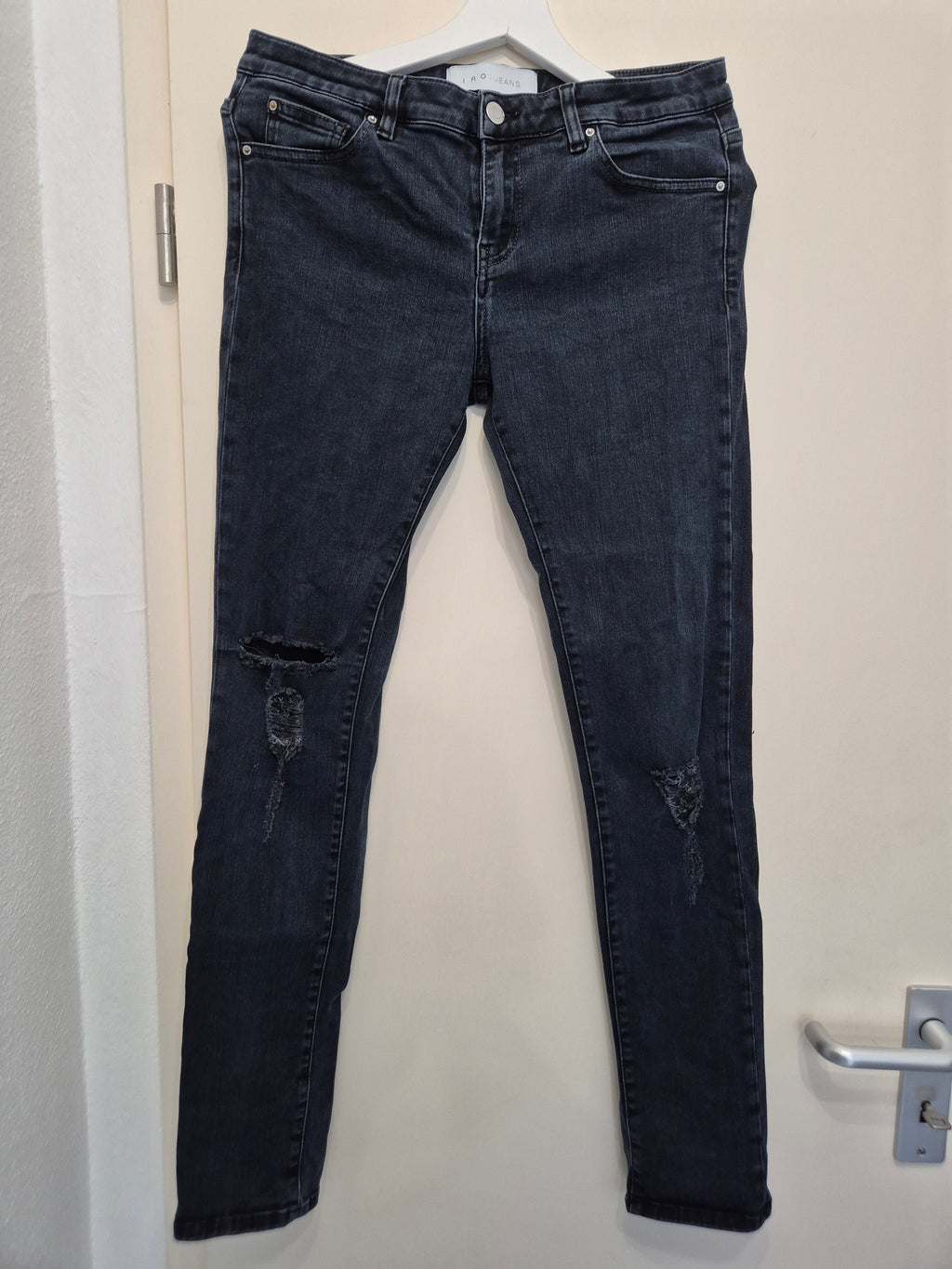 IRO Jeans Fitté Damen, Größe 29, Schwarz, Zustand Gut