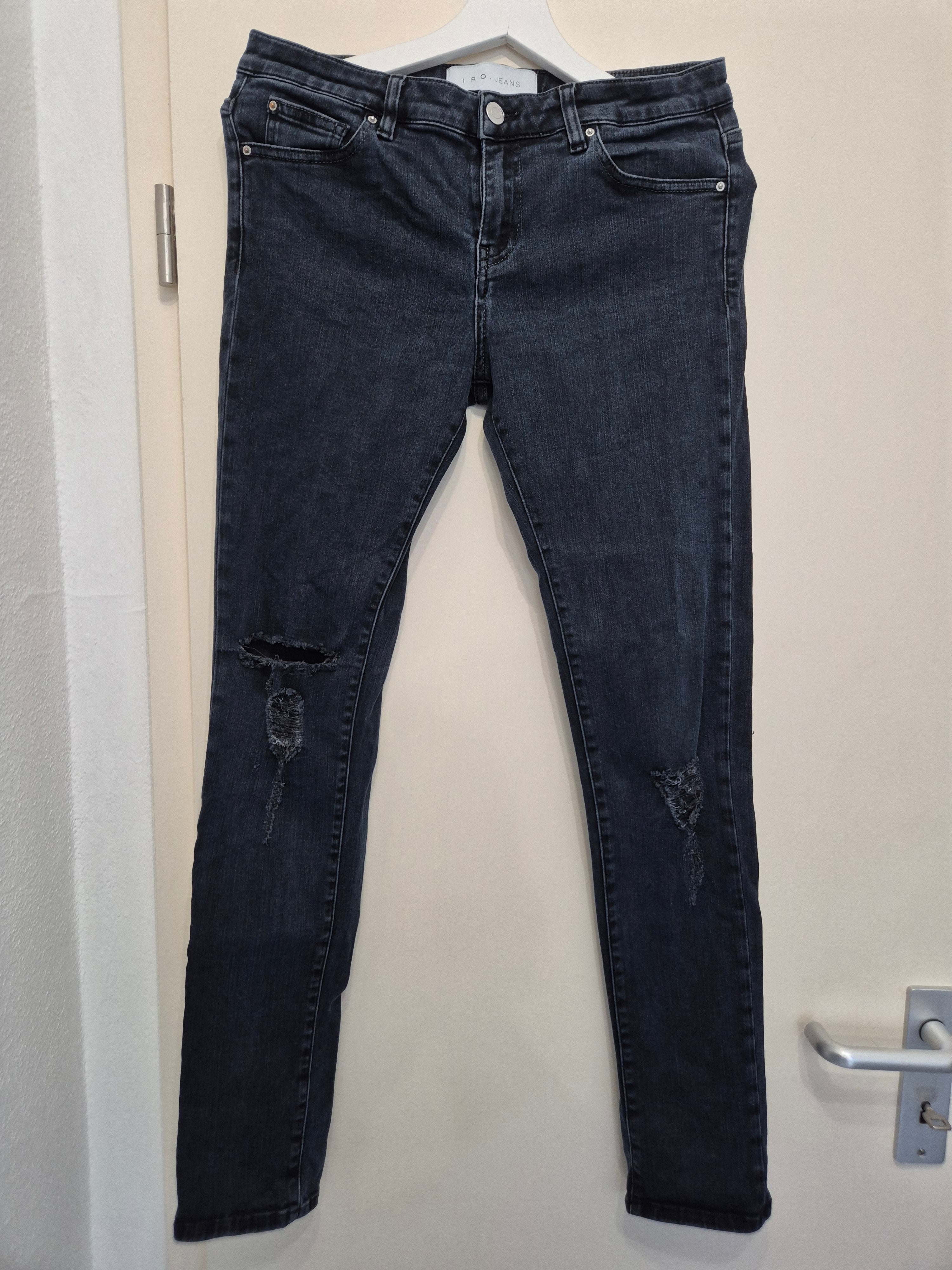 IRO Jeans Fitté Damen, Größe 29, Schwarz, Zustand Gut