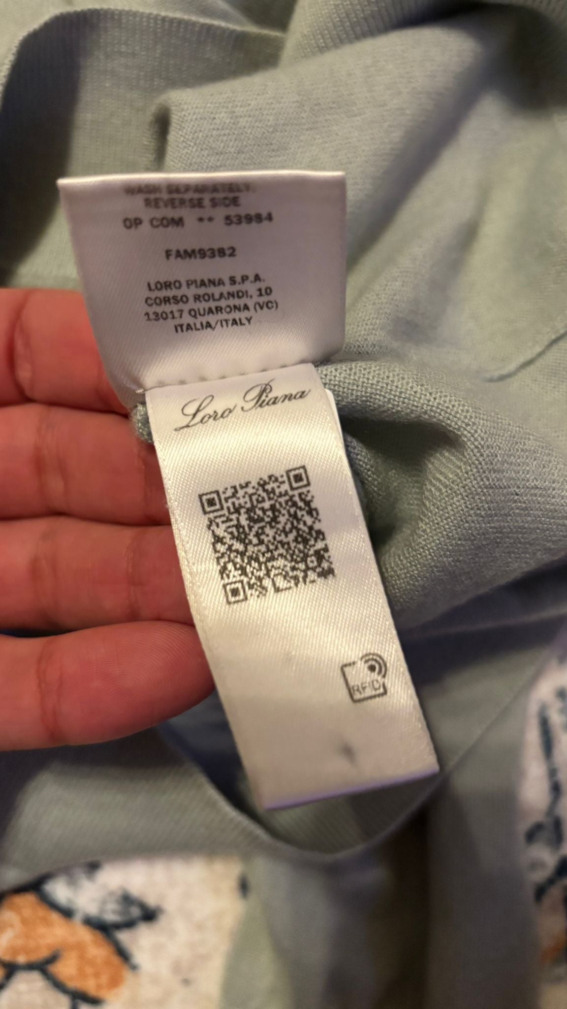 Loro Piana 100% Cashmere Turtleneck Sweater Green IT 44 (EU M) Very Good