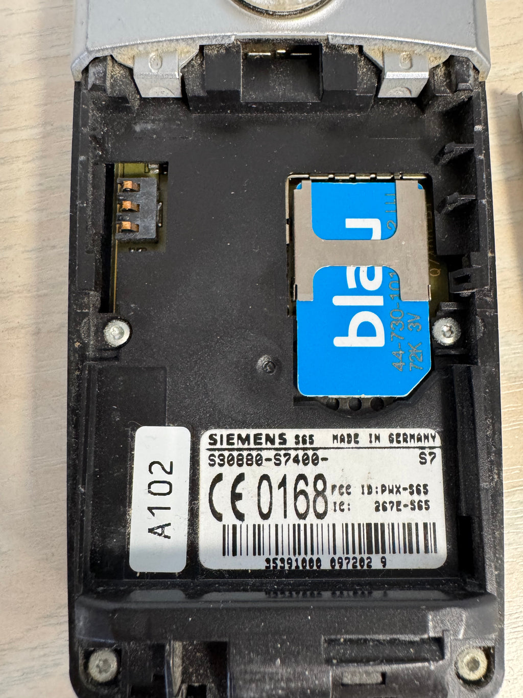 Siemens S65 Handy – Silber/Schwarz, inkl. Ladegerät, guter Zustand