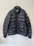 Moncler Maya Herren Daunenjacke Gr. 5 (L/XL) Schwarz – Sehr gut, Puffer, Strickkragen
