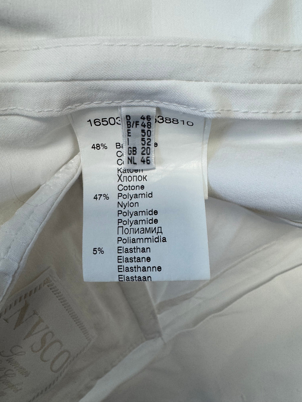 NVSCO Liberty Women's Blazer, White, Size 46, Very Good Condition