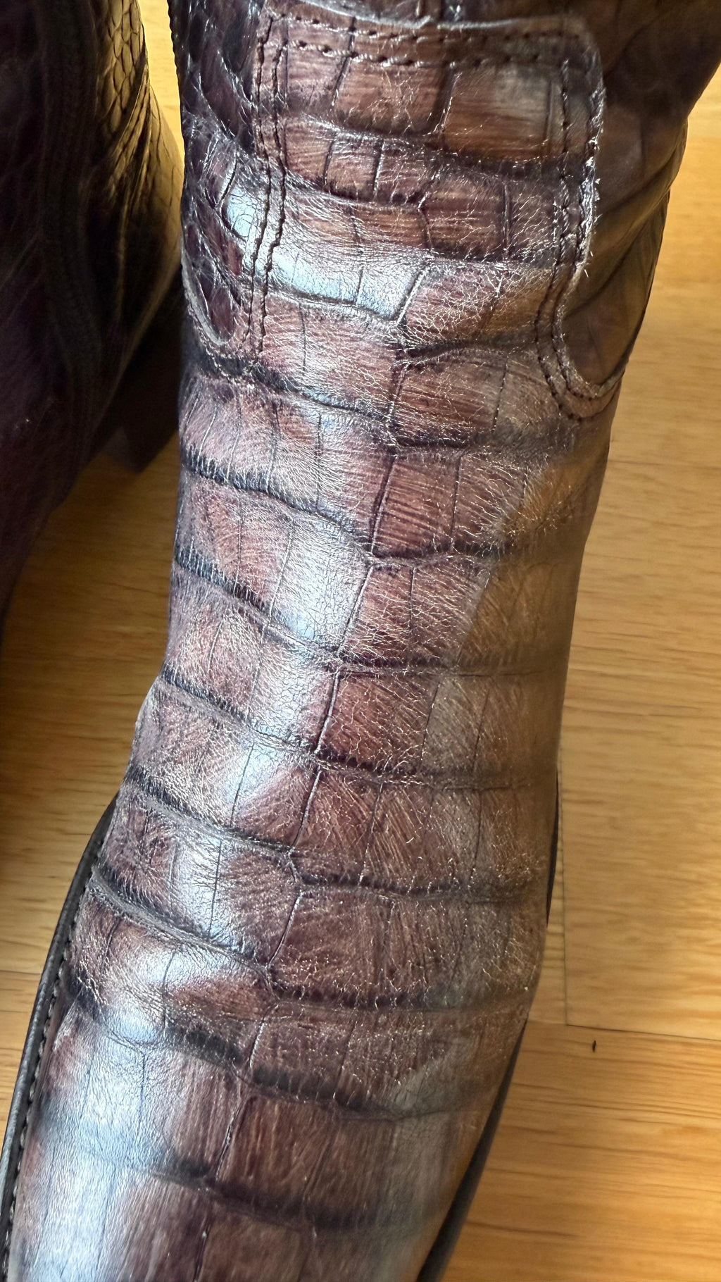 Gabor Kroko Baffin Lederstiefel | EU 38.5 / UK 5.5 | Fango | Gut