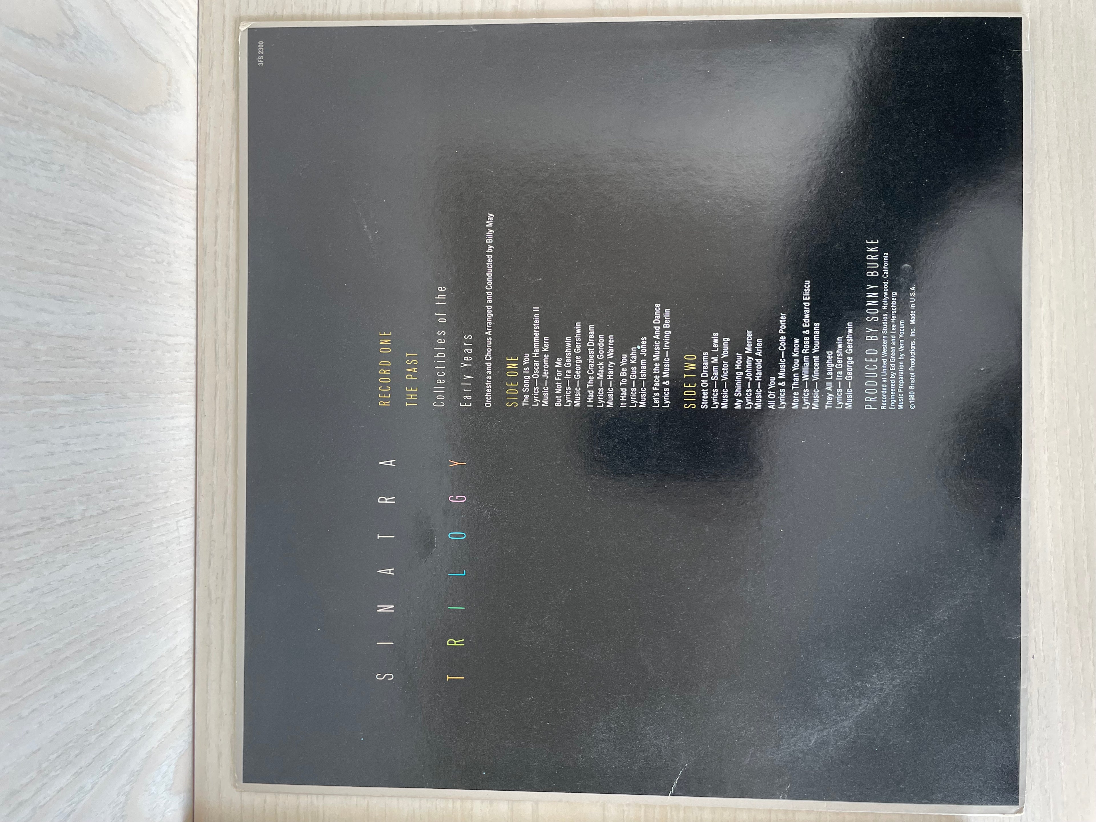 Frank Sinatra – Trilogy: Past, Present & Future – 3-LP Box Set, VG, Reprise