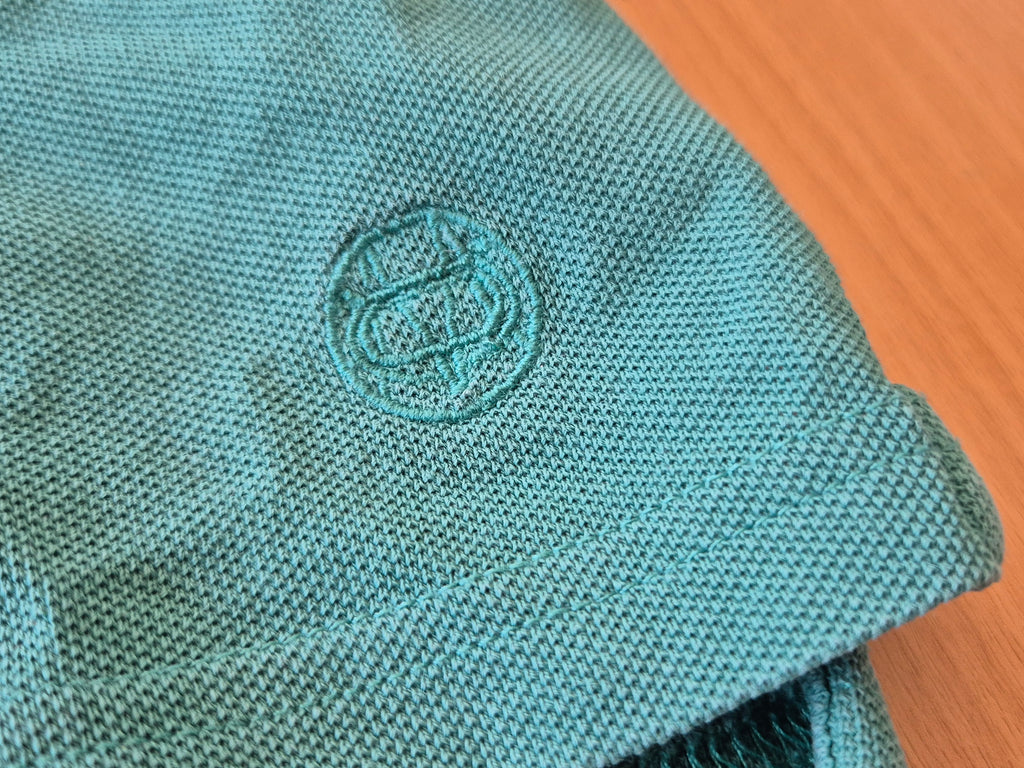 Massimo Dutti Herren Polo, Grün, XL, Extrafeines Piqué Baumwolle, Guter Zustand