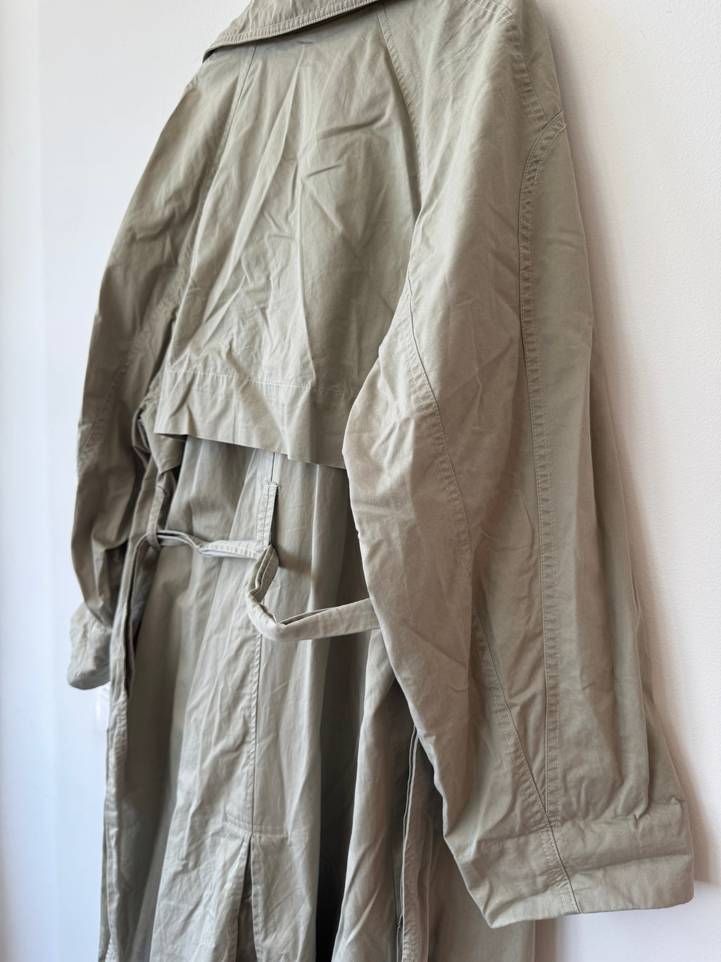 MNG Trenchcoat – Wasserabweisend, Sand, Gr. S, Guter Zustand