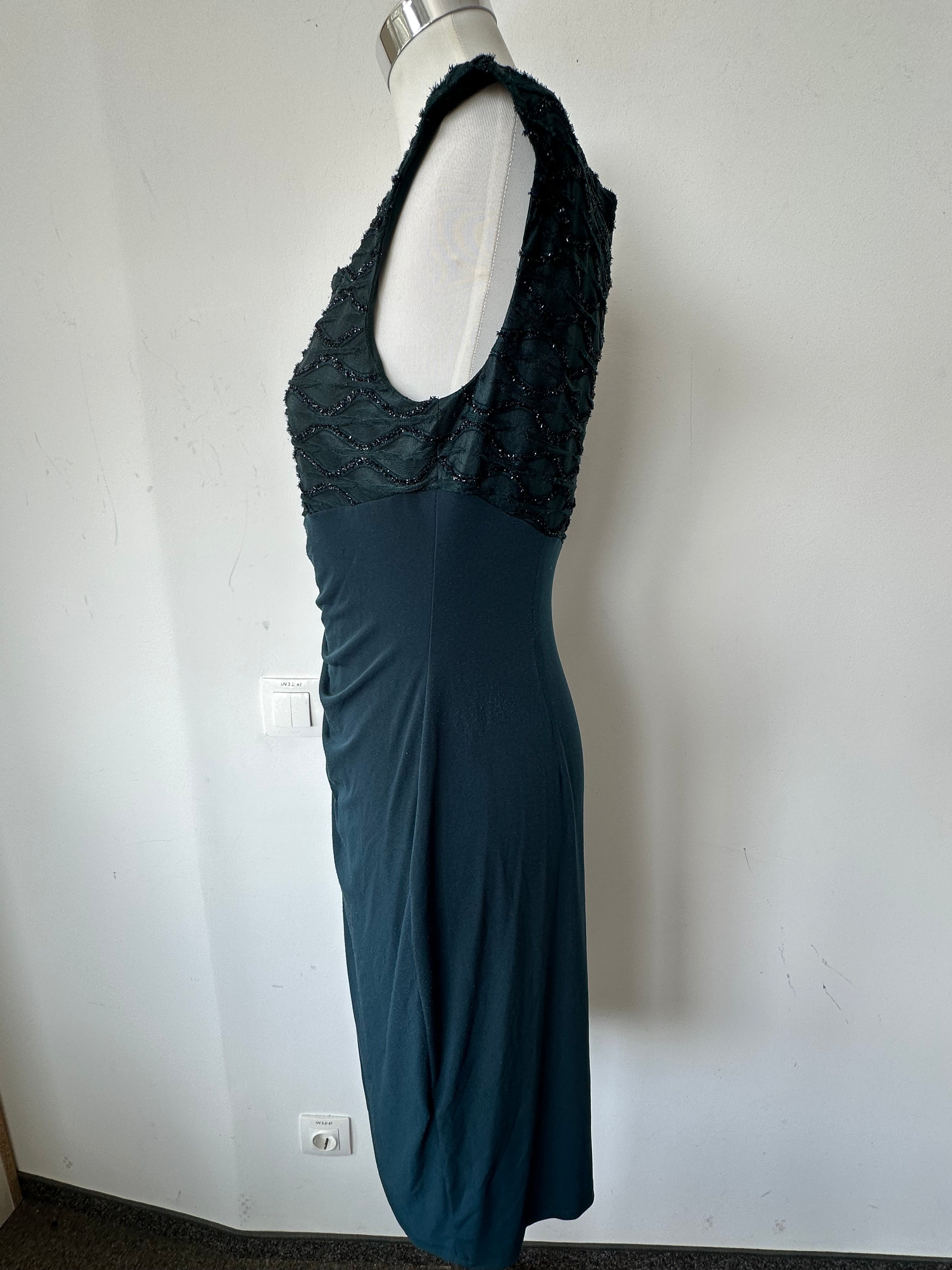 Elegant Navy Connected Apparel Cocktail Dress, Size 10, Good Condition