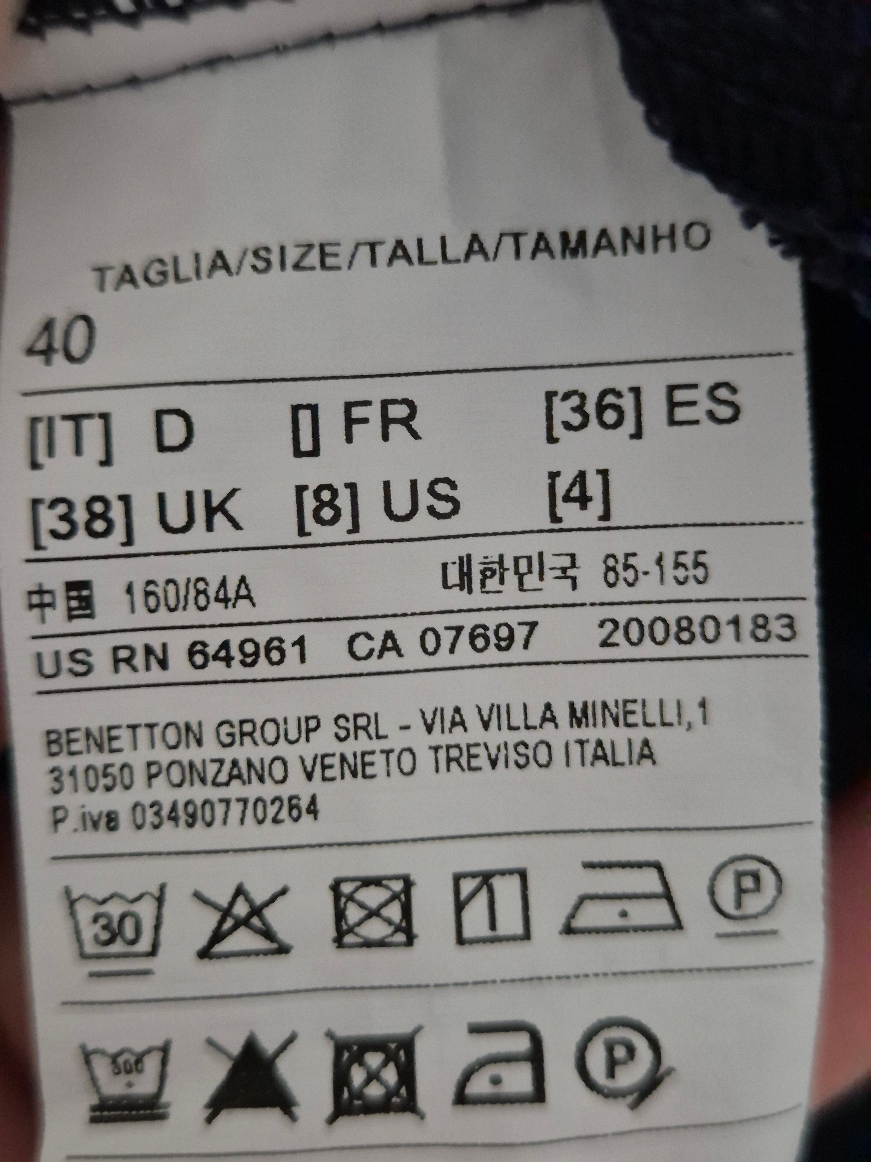 United Colors of Benetton Strickblazer, navy, Größe S, guter Zustand