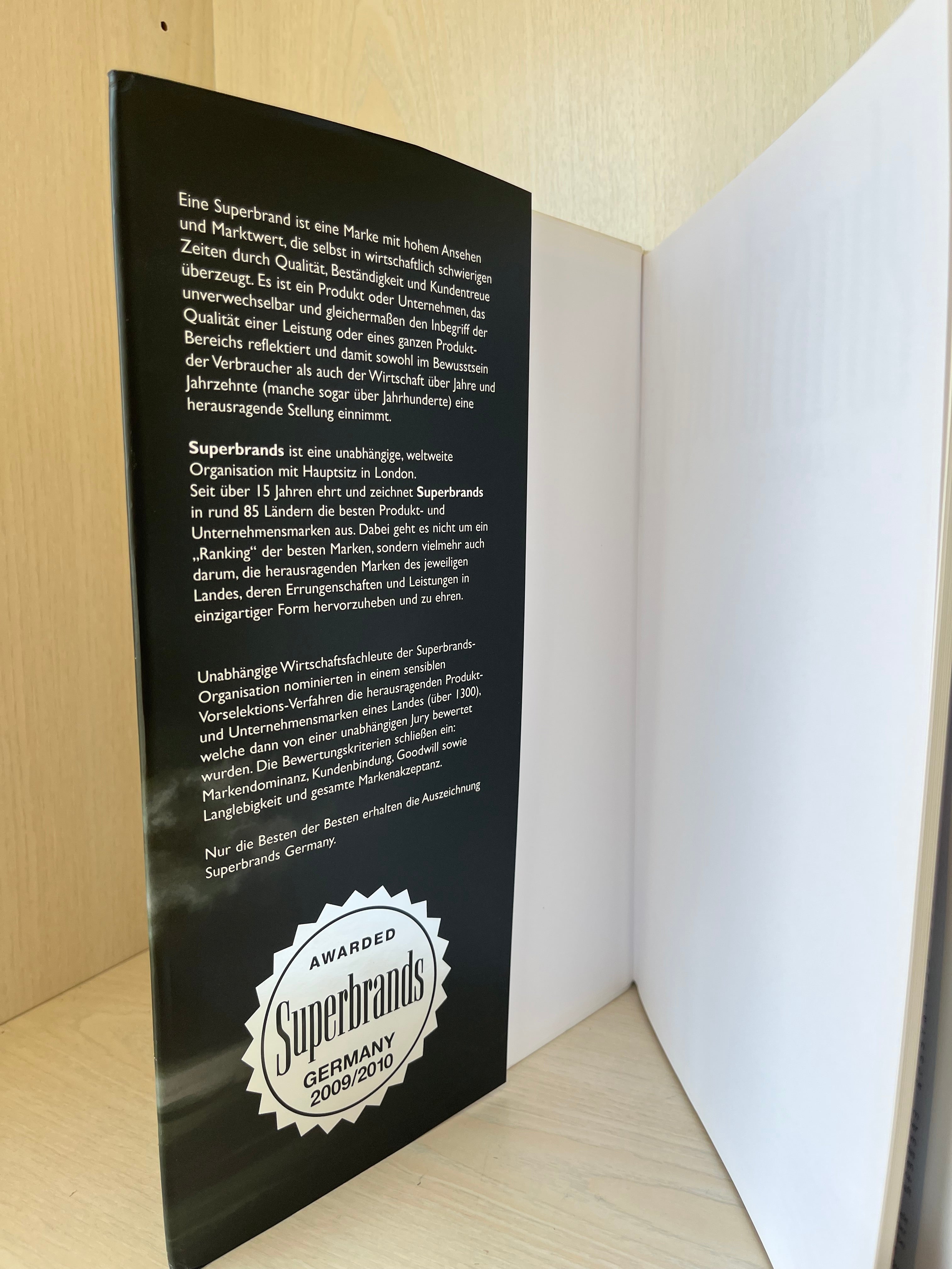 Superbrands Germany – Hardcover Markenjahrbuch, sehr guter Zustand