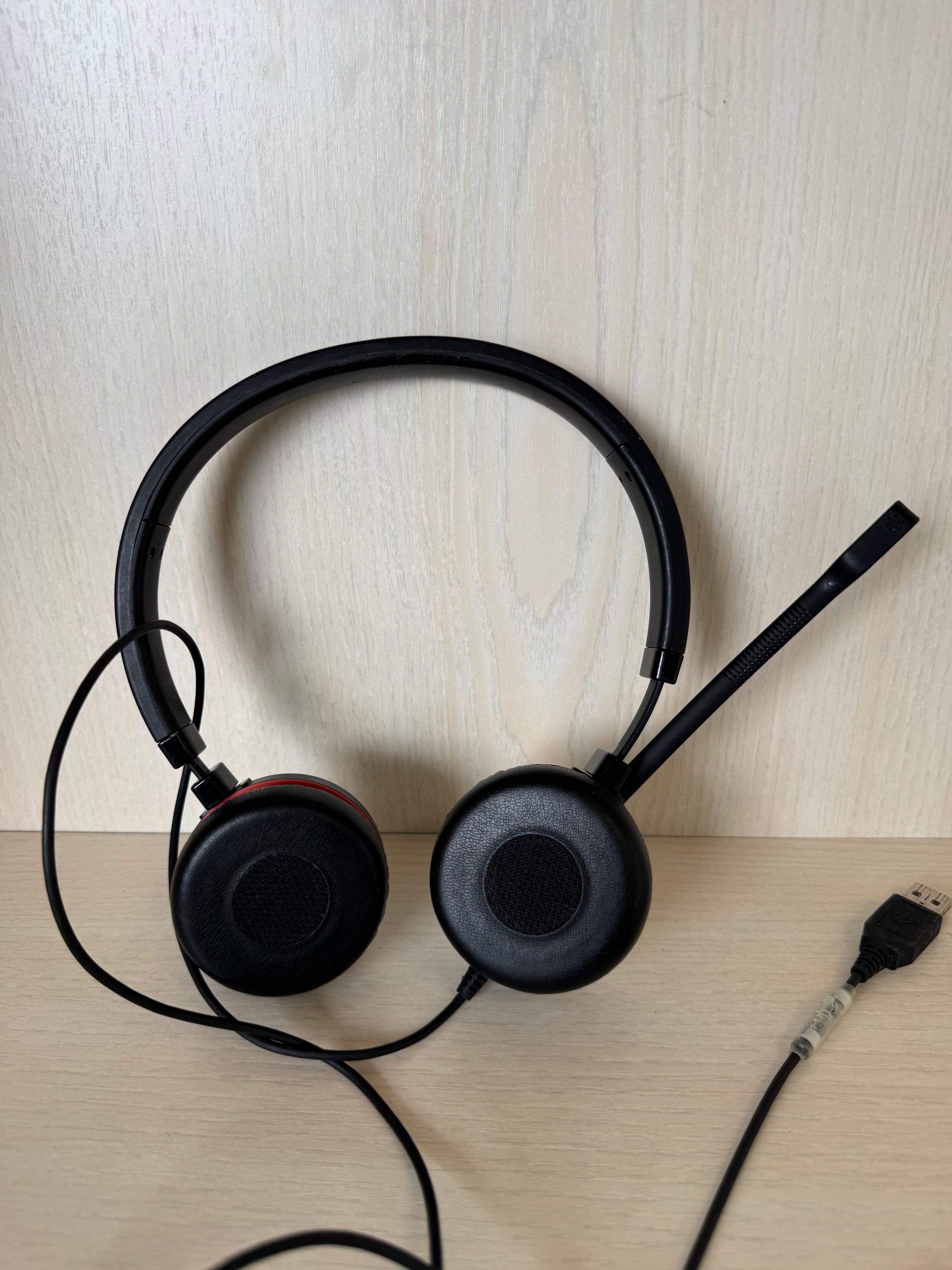 Jabra Evolve 20 MS Stereo USB Headset Schwarz On-Ear – Guter Zustand